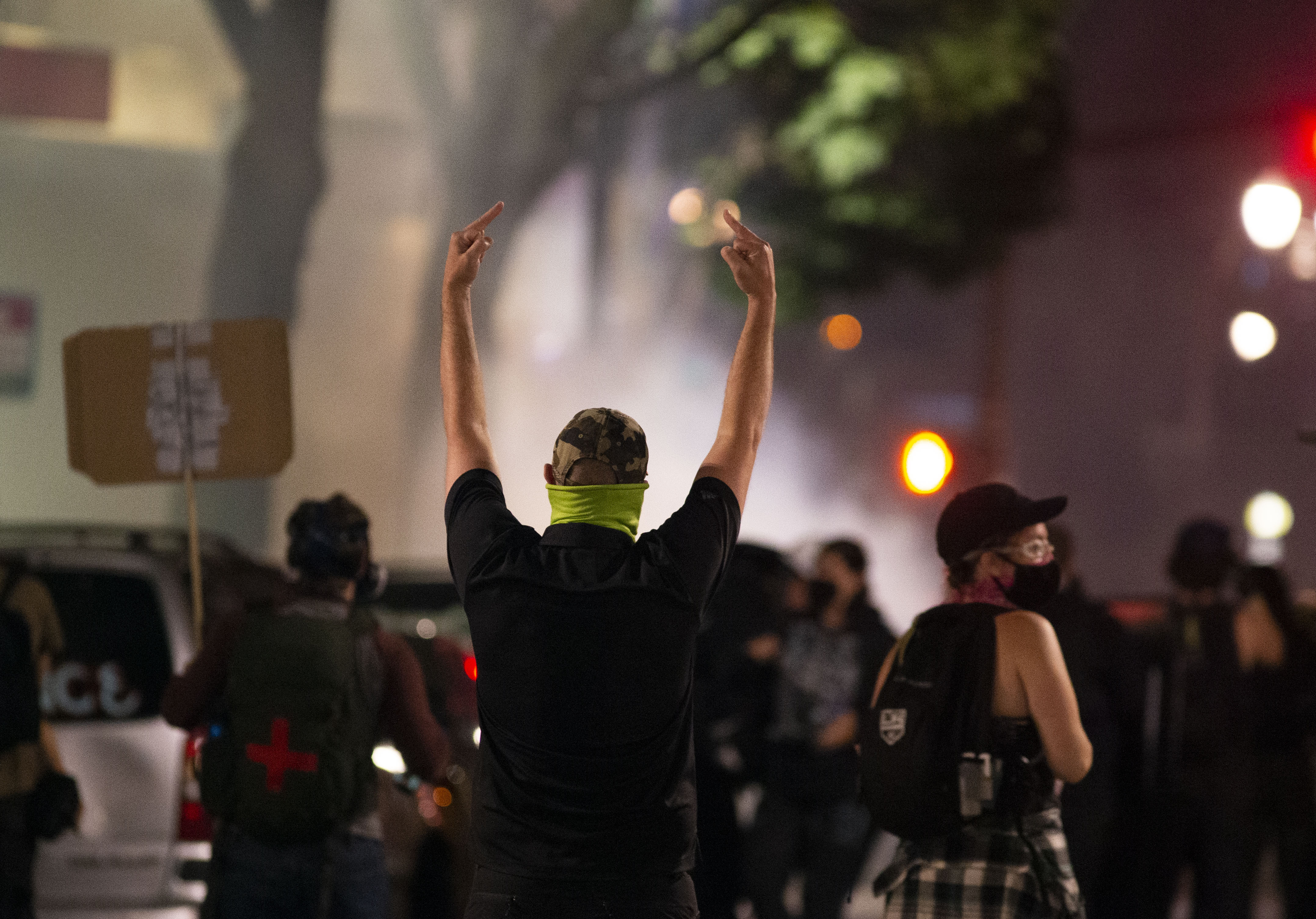 Portland protests continue for 50th straight night - oregonlive.com