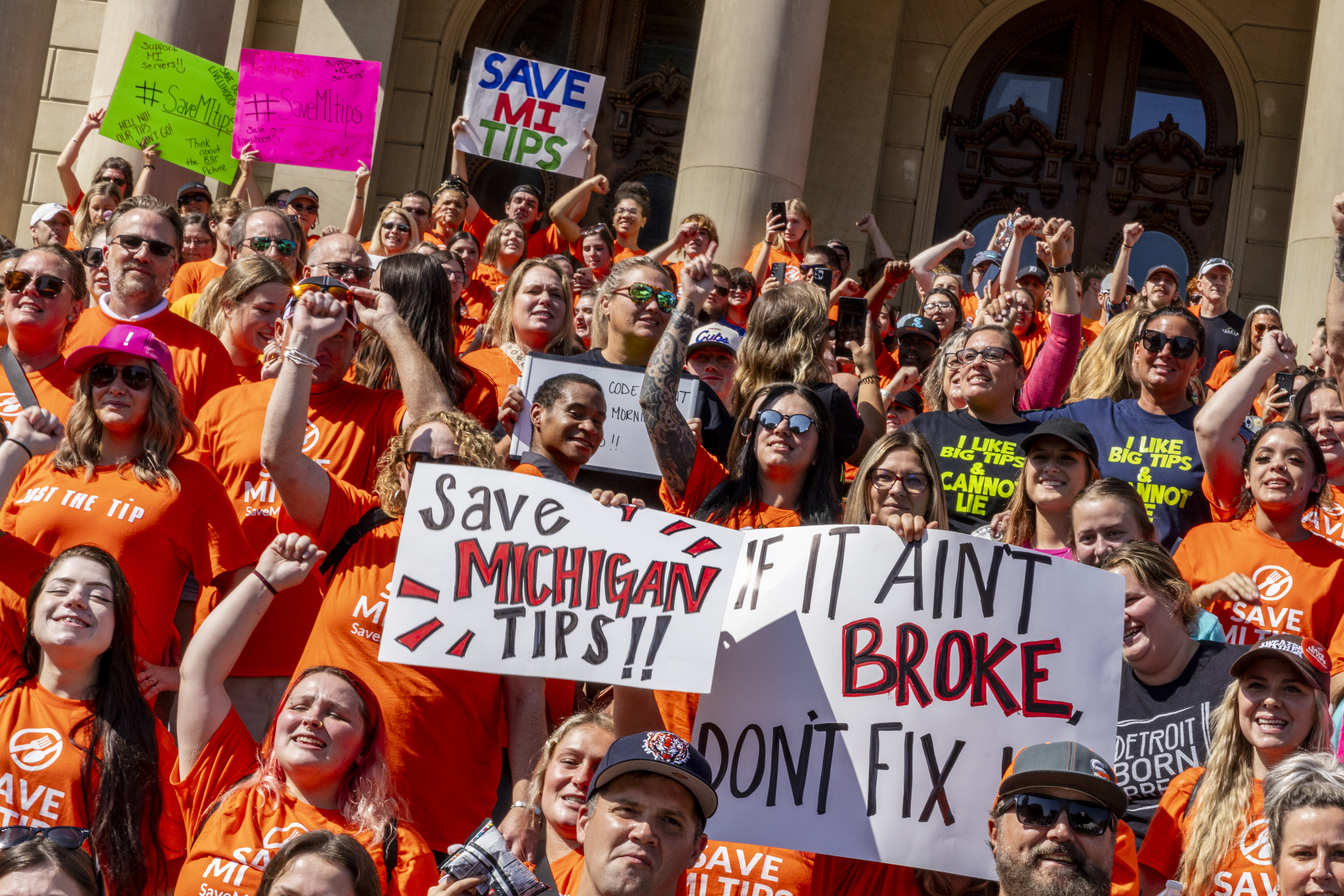 'Save MI Tips' rally at Michigan State Capitol(02)