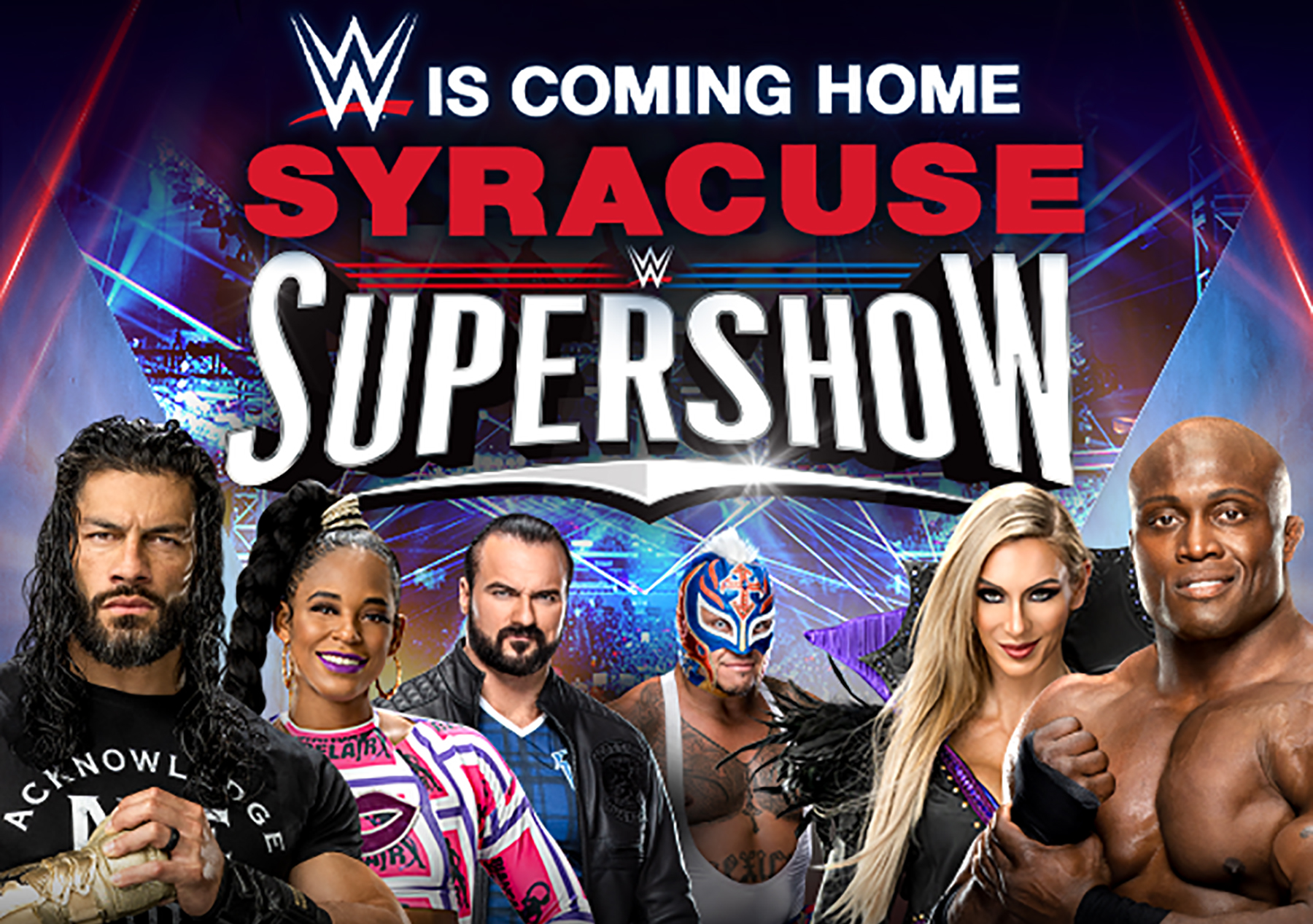 Wwe Bringing Wrestling Stars To Syracuse For Supershow Fans Required To Wear Masks Syracuse Com