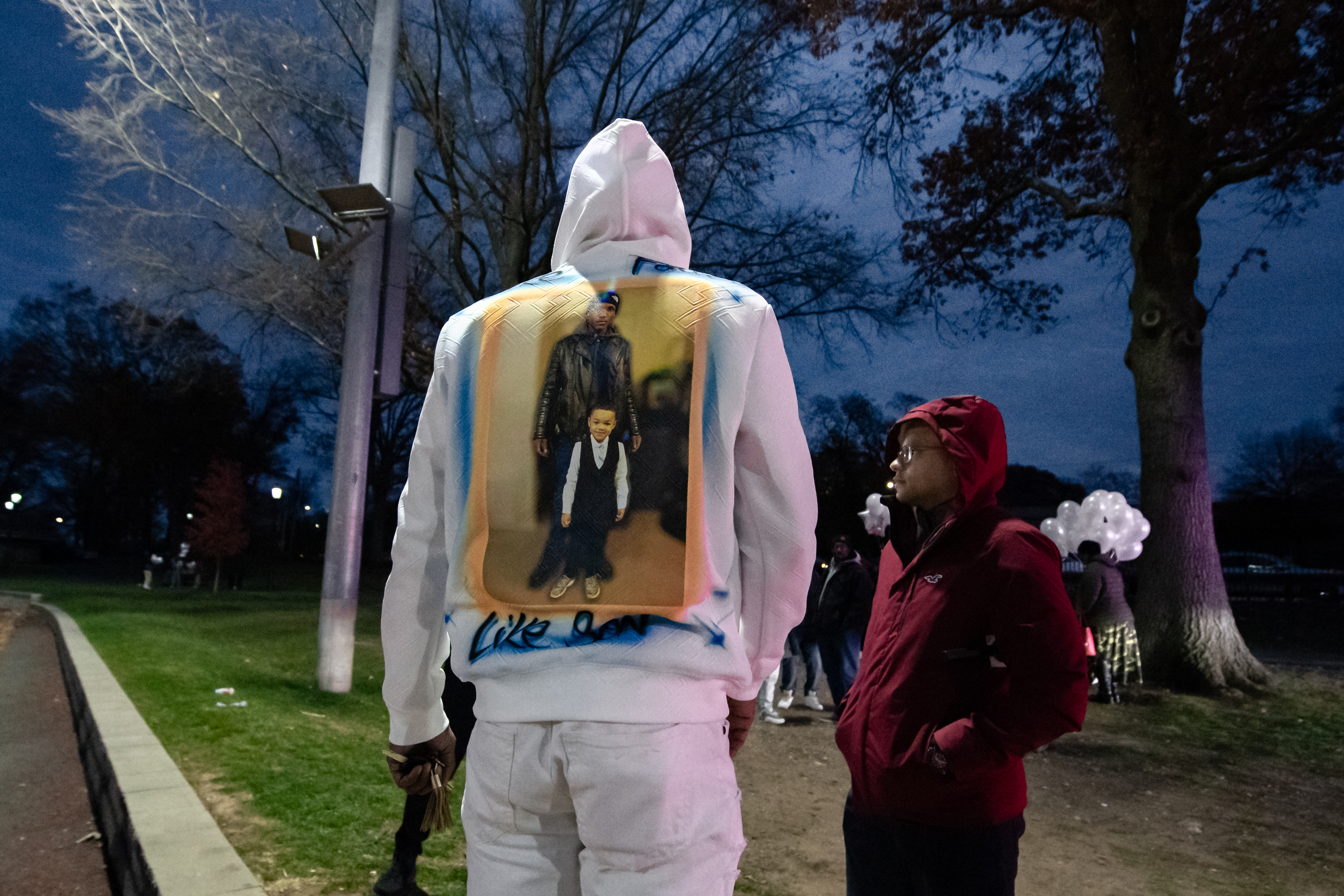 Community honors Newark shooting victims with a balloon release ...