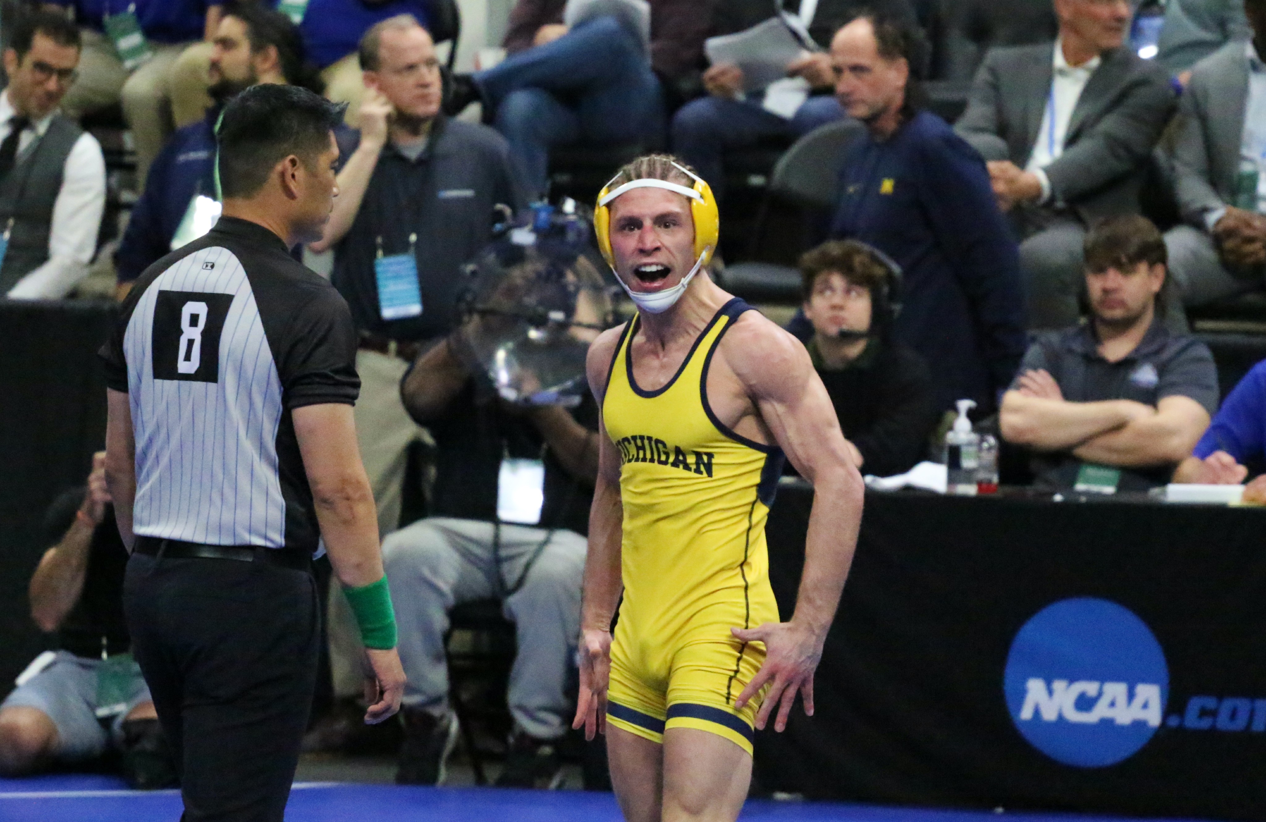Michigan’s Nick Suriano on verge of another NCAA wrestling title