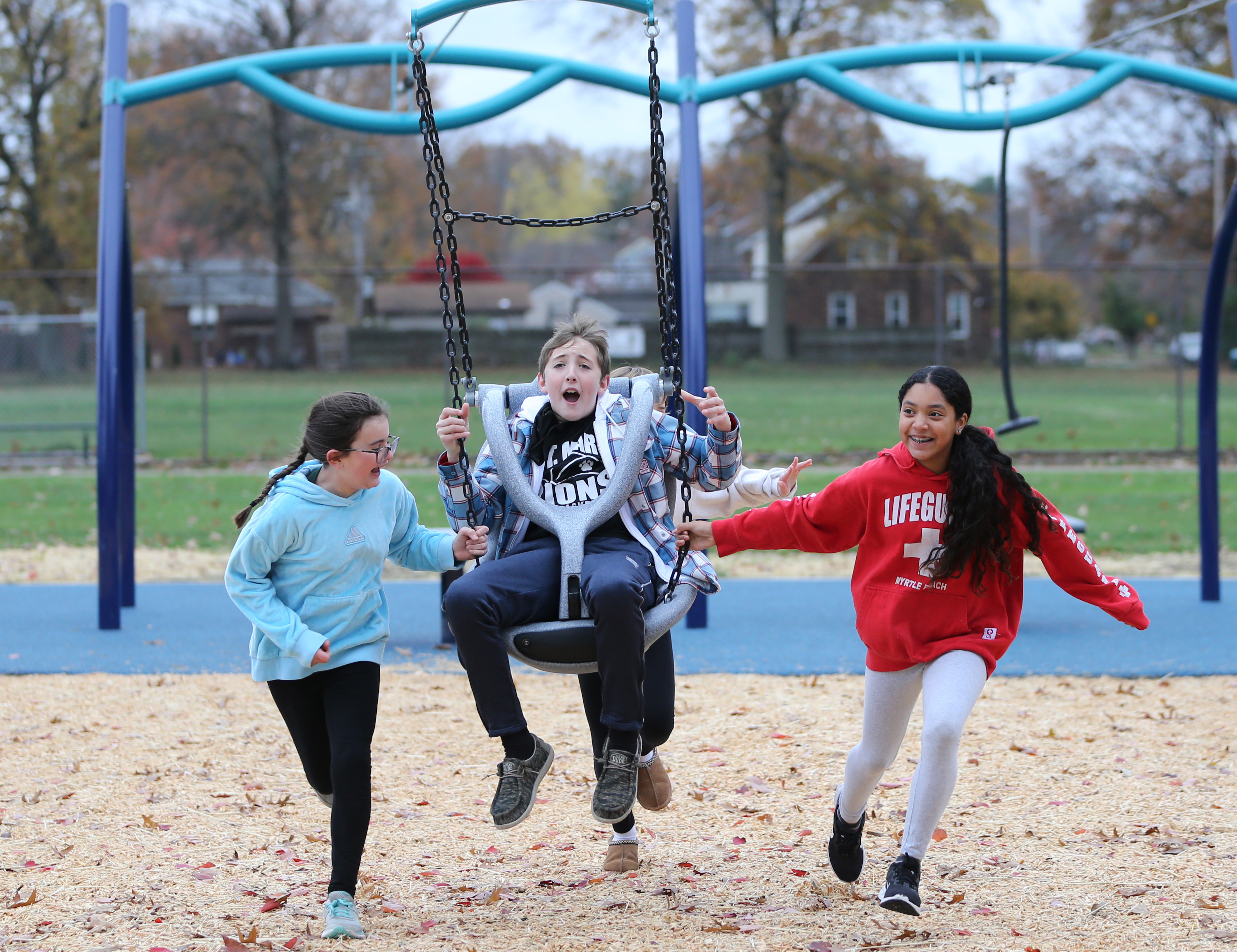 Grand opening for Impett Park's 1.4 million playground, November