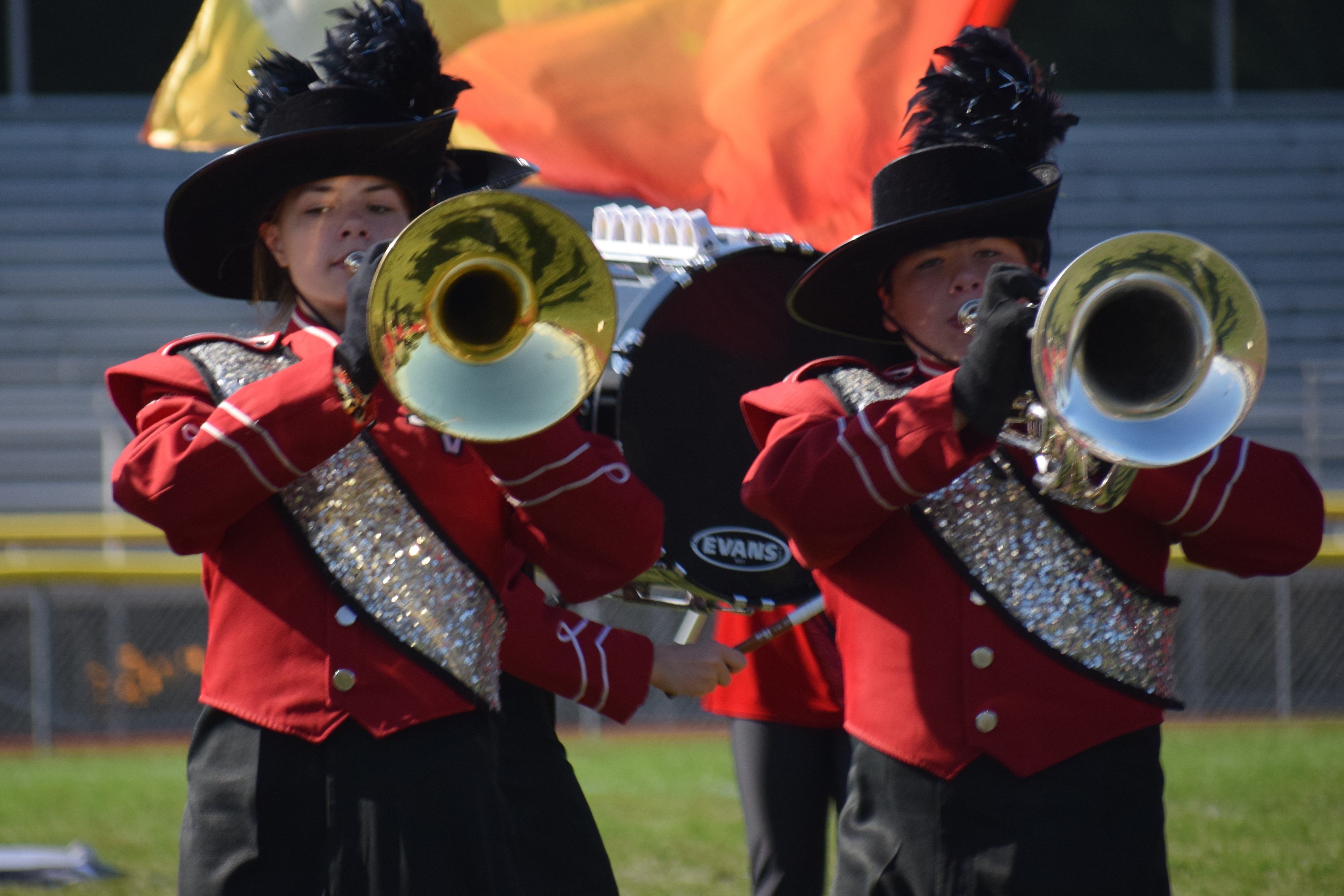 Lehigh Valley high school marching bands parade in 2023 Bangor festival