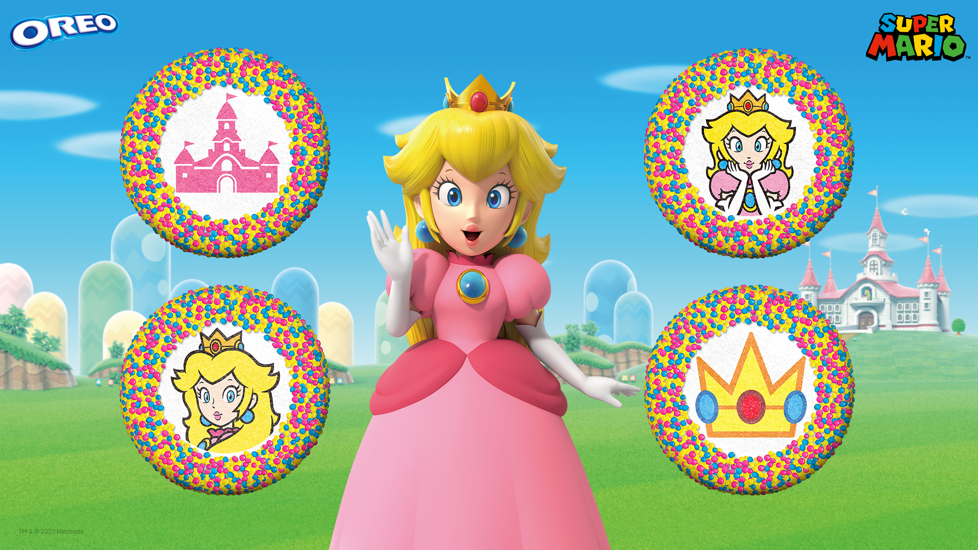 Super princess peach bonus game