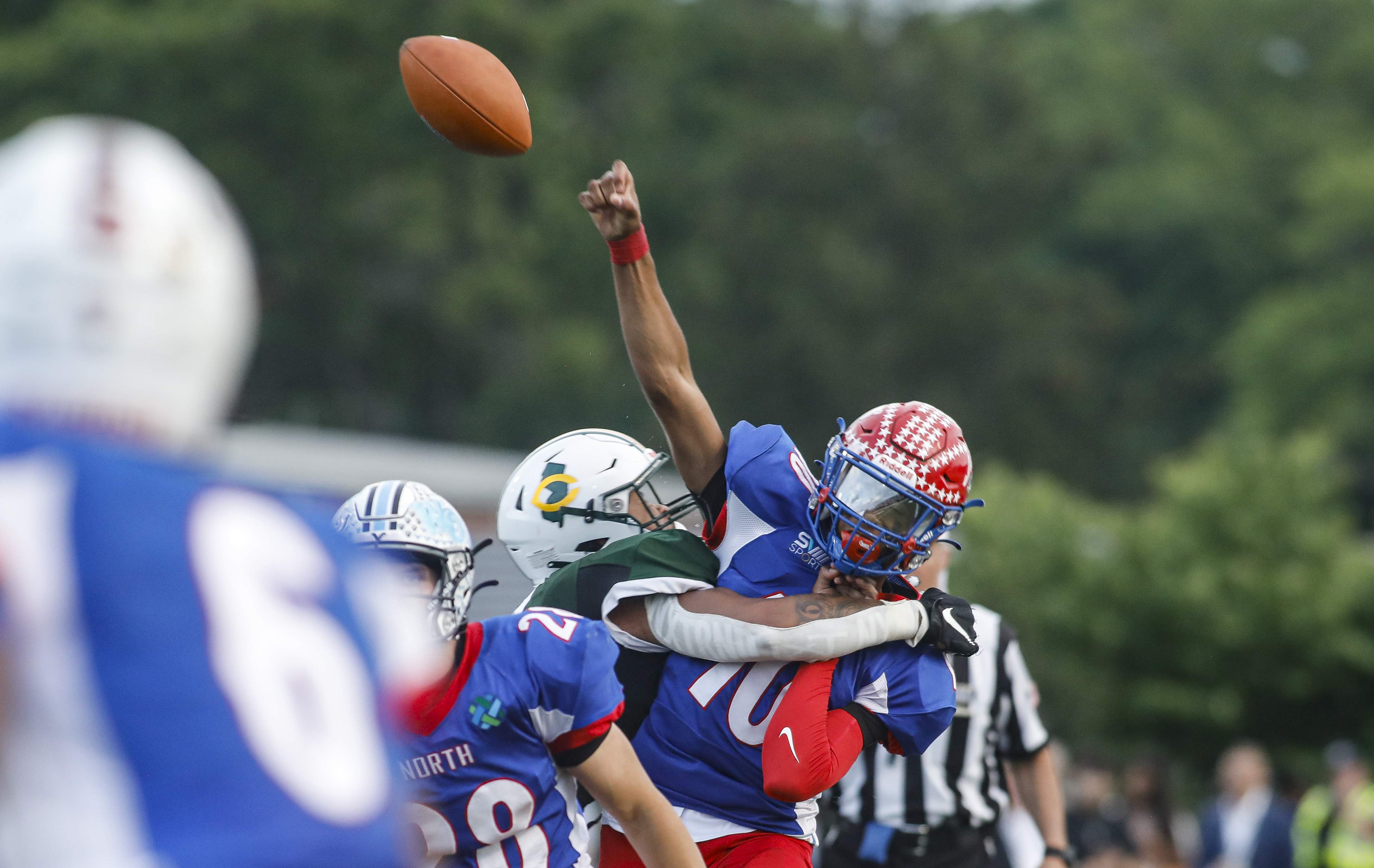 Football: Phil Simms North/South All Star Classic on June 12, 2022 