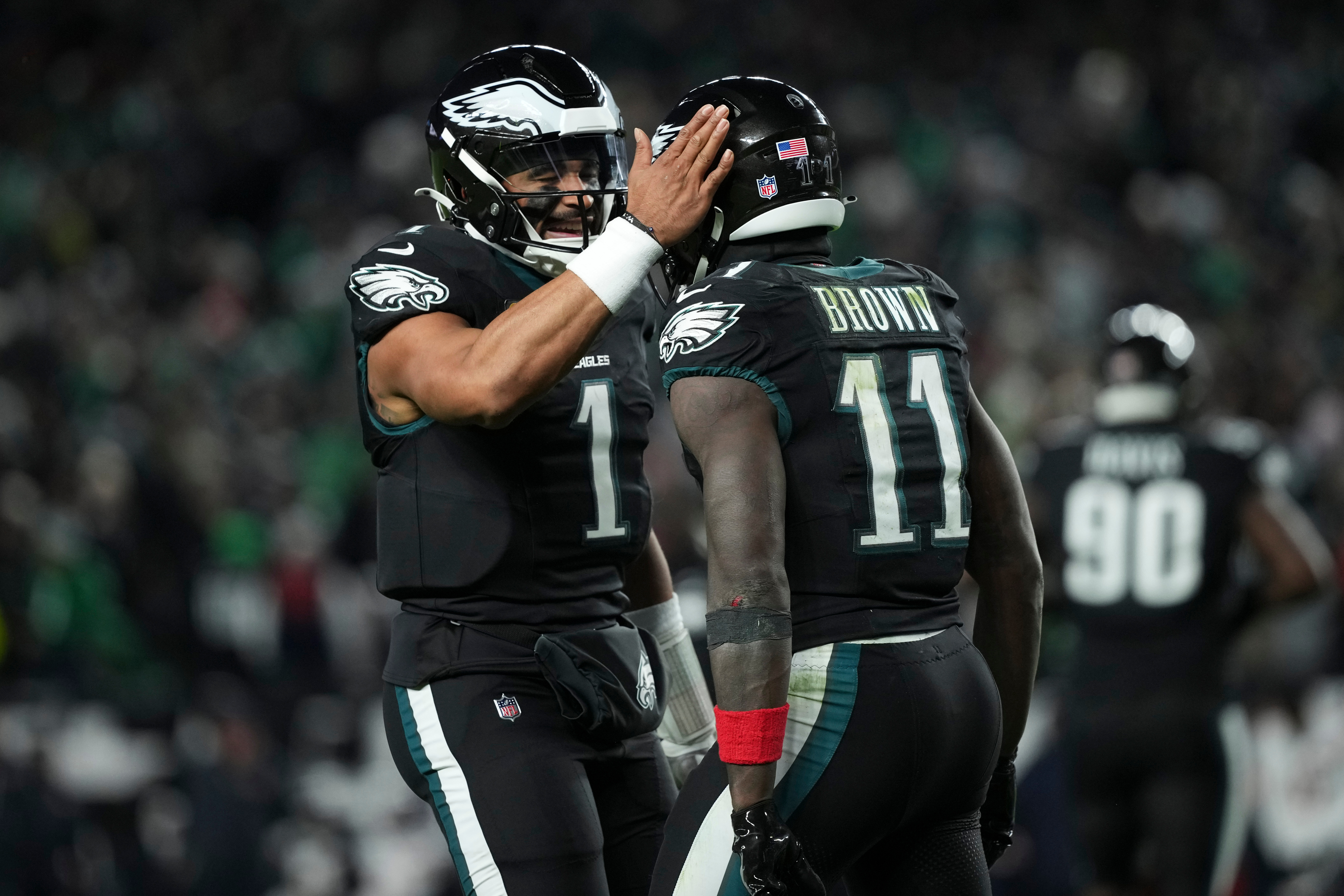 Jalen Hurts looks back on A.J. Brown's time with Eagles after WR's trade to Patriots - masslive.com