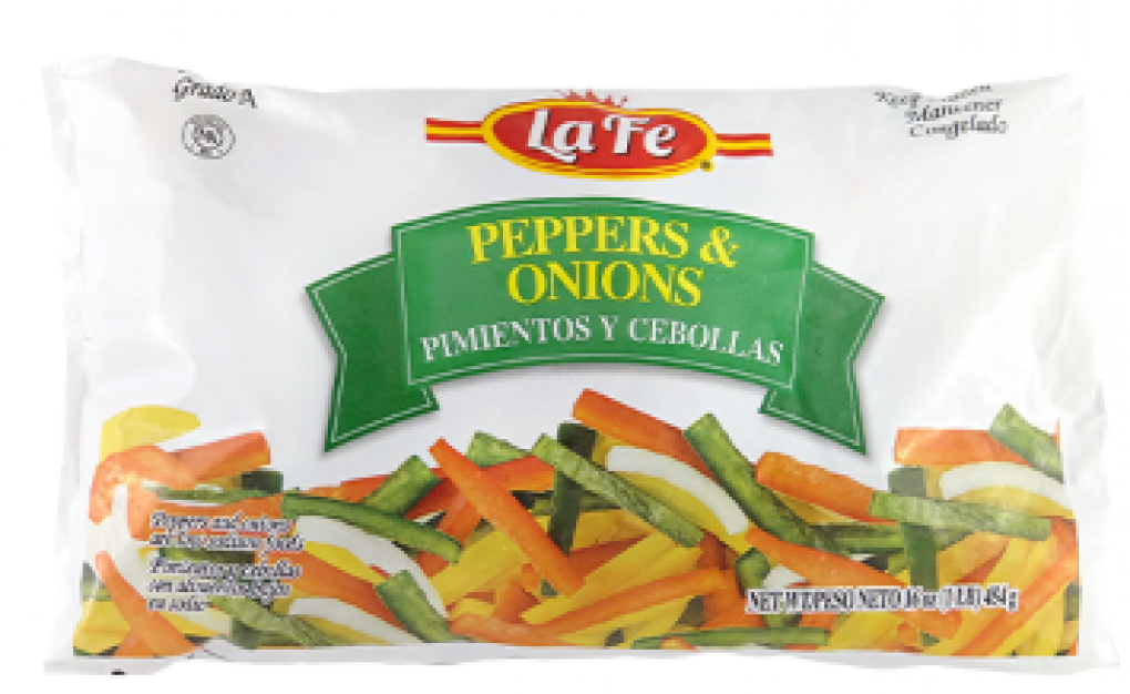 Frozen peppers and onions recalled because they may contain pieces of  plastic 