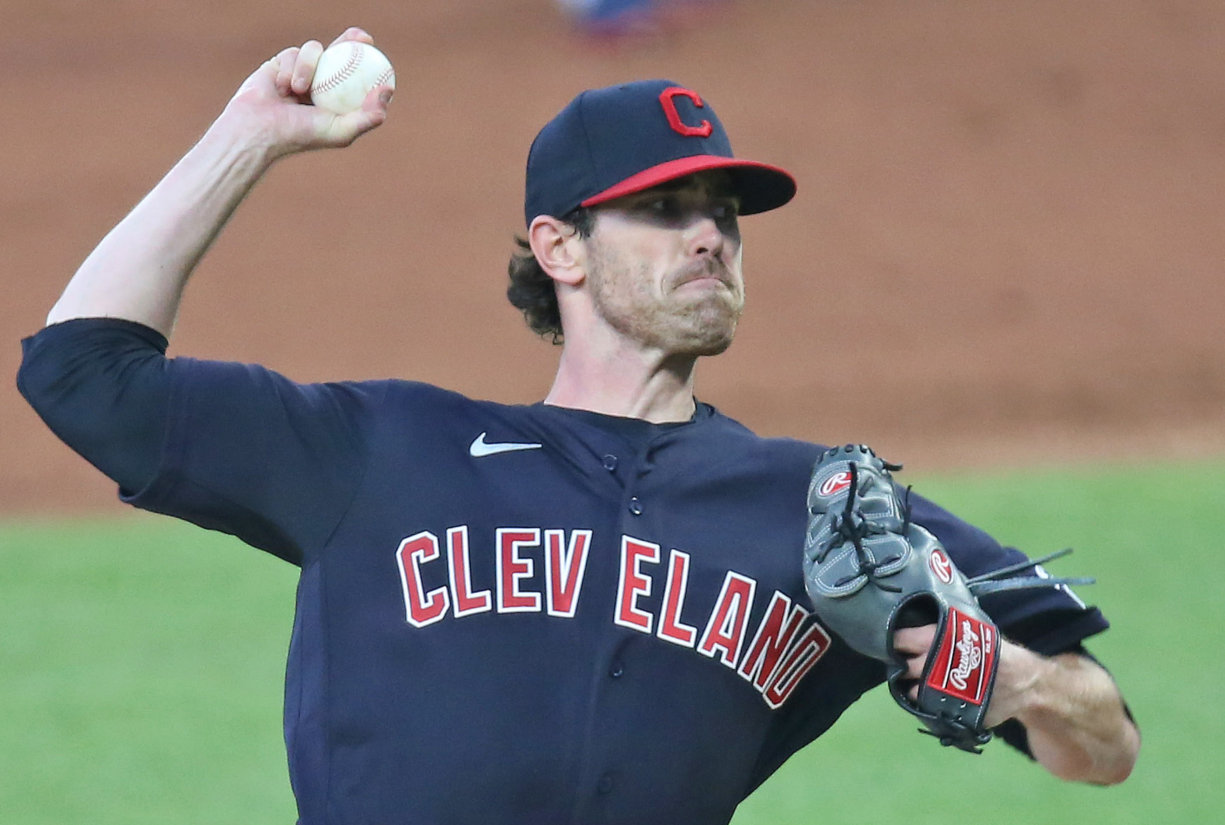 Shane Bieber strikes out 14 in Indians' opening win