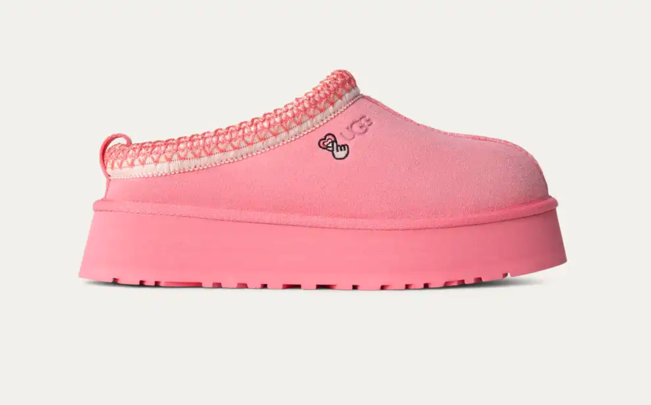 UGG dropped two Valentine's Day-inspired Tazz and Lowmels
