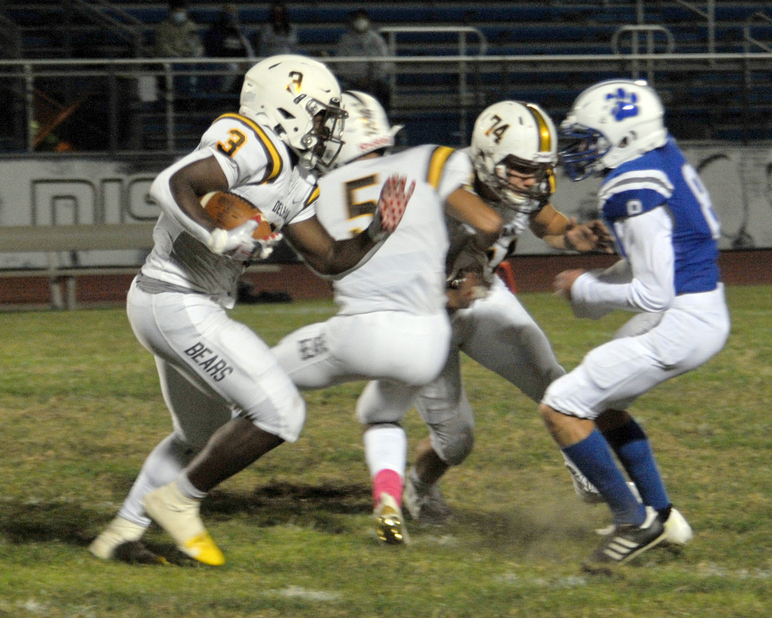 High School Football Delran High School At Northern Burlington High 