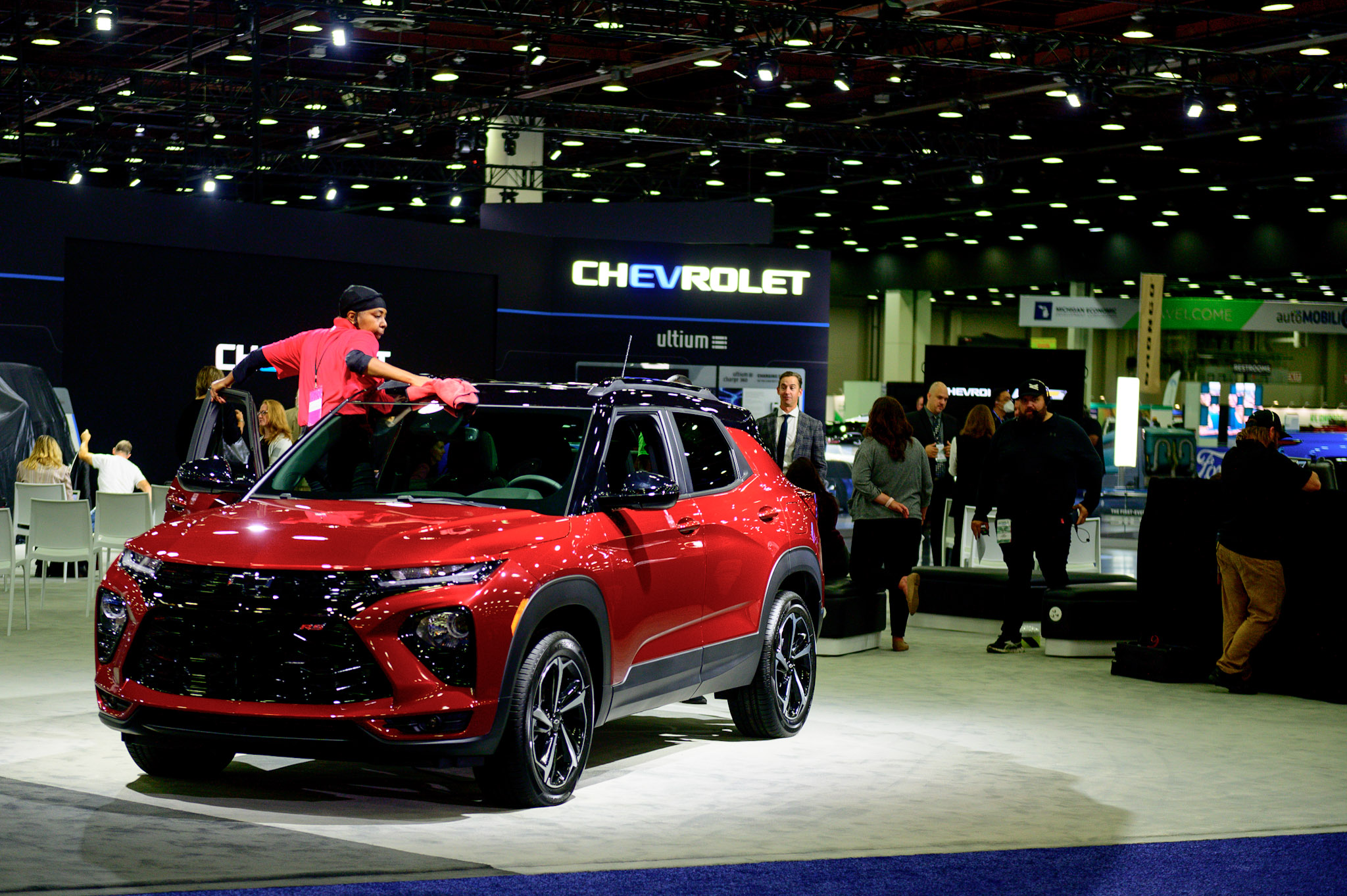 The 2022 North American International Auto Show begins with media preview day at Huntington Place in Detroit on Wednesday, Sept. 14 2022.