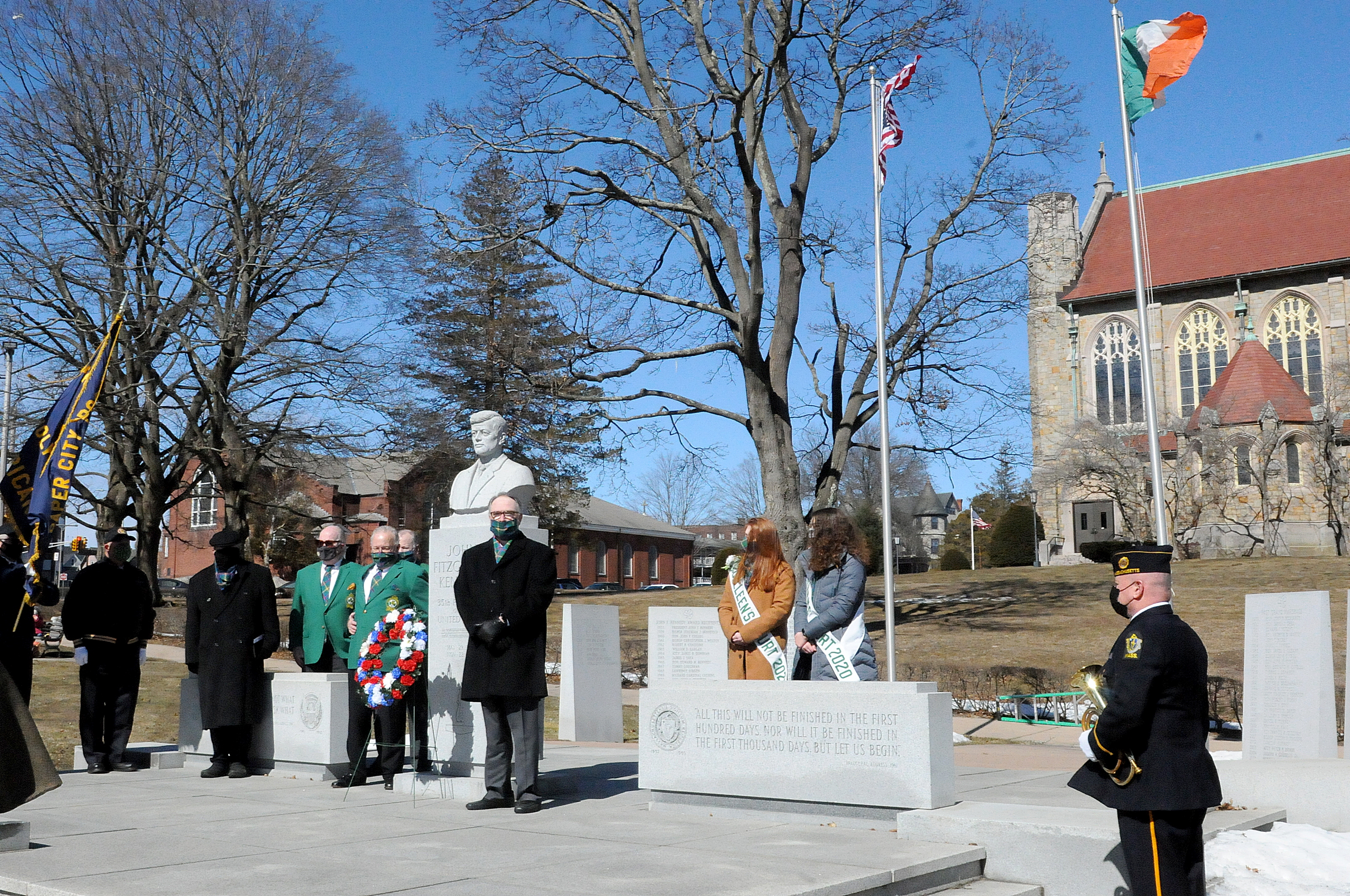 Holyoke Irish Flag Raising Kicks Off The Month Of St Patrick Masslive Com