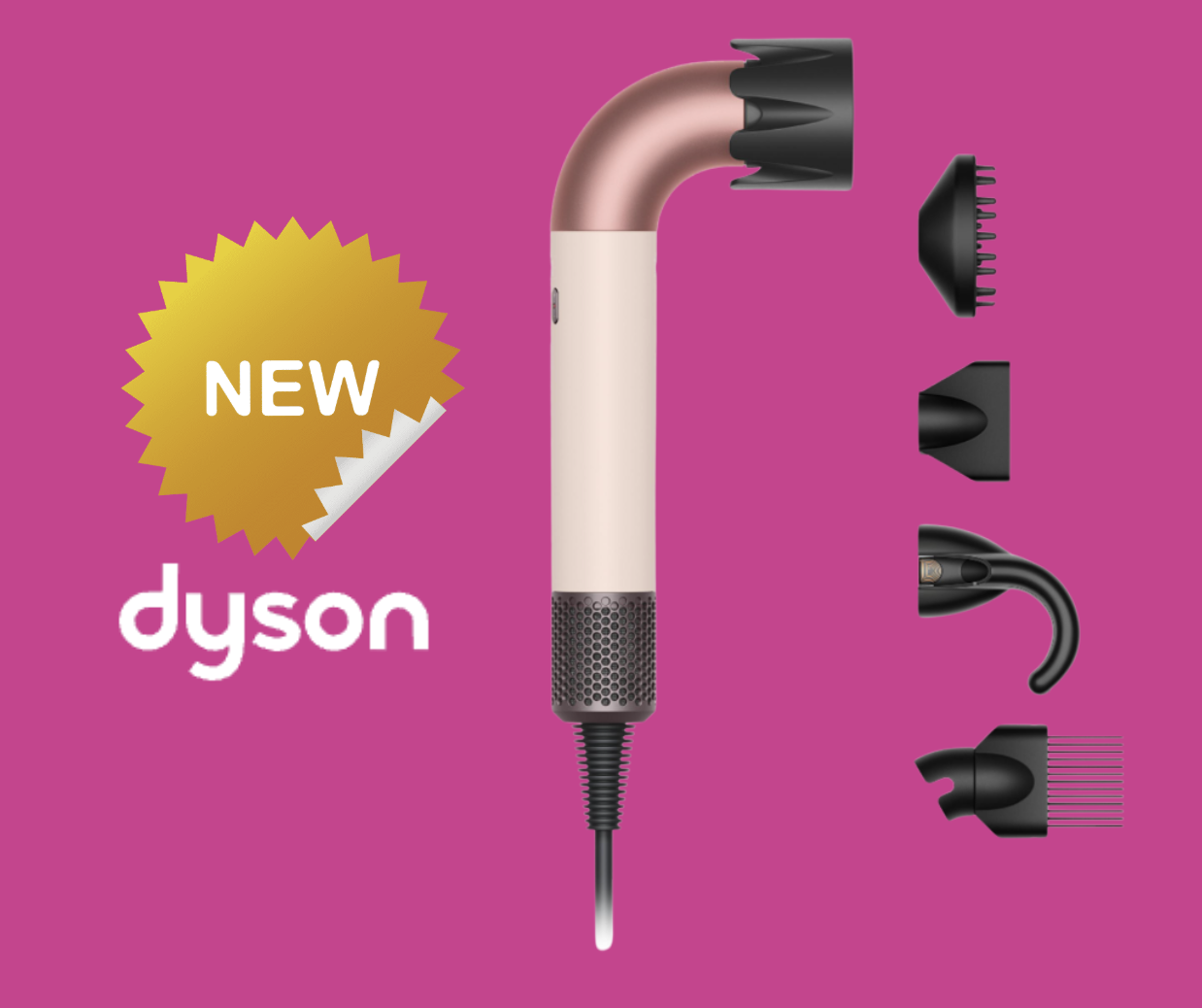 Dyson just released the new Supersonic r™ hair dryer, originally