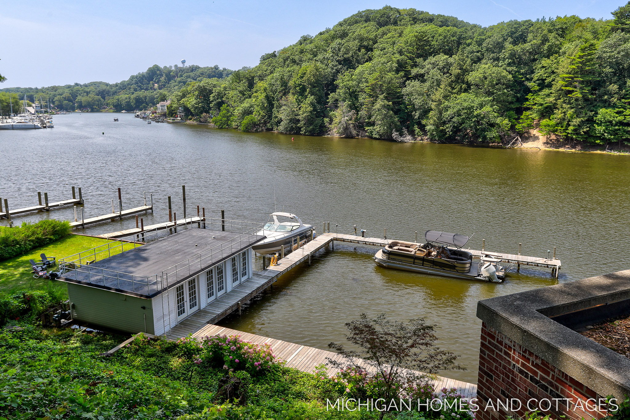 MLive House of the Week "Riverside" in Saugatuck
