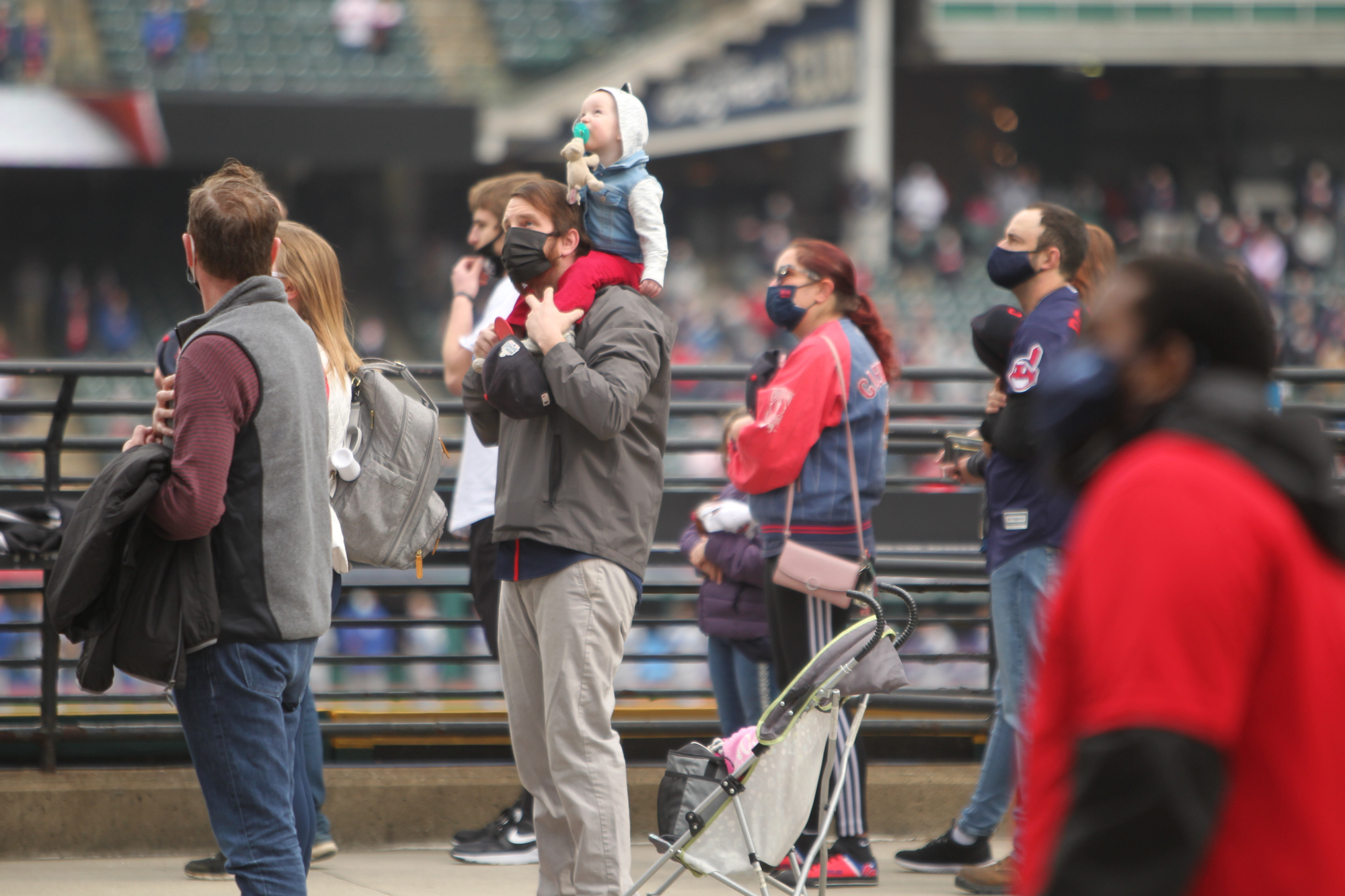 Dollar Dog Night at the Cleveland Indians game. I think I want my