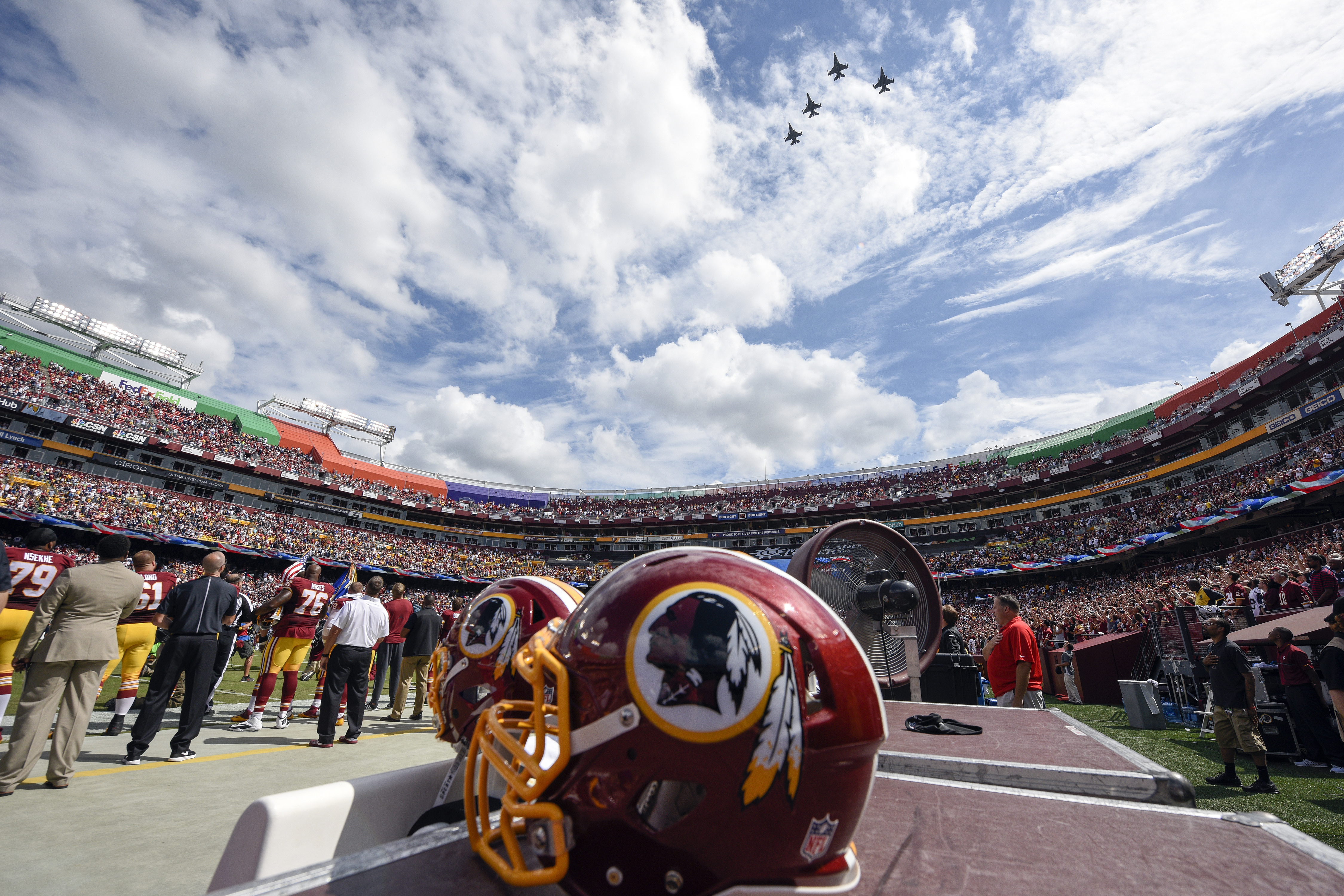 NFL fans suggest new names for the Washington Redskins