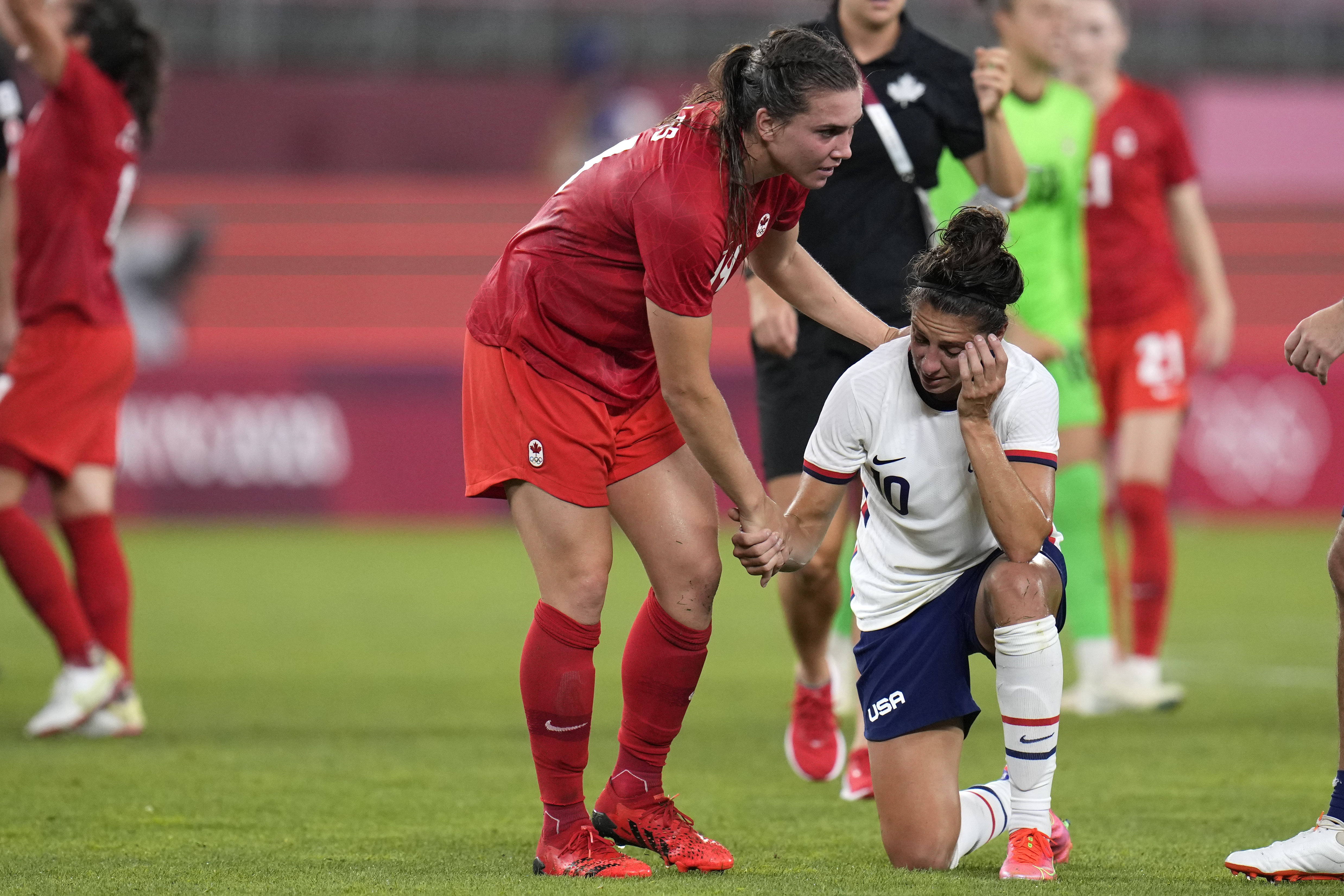 Us Women S Soccer Team Upset By Canada In Olympic Semifinals Pennlive Com