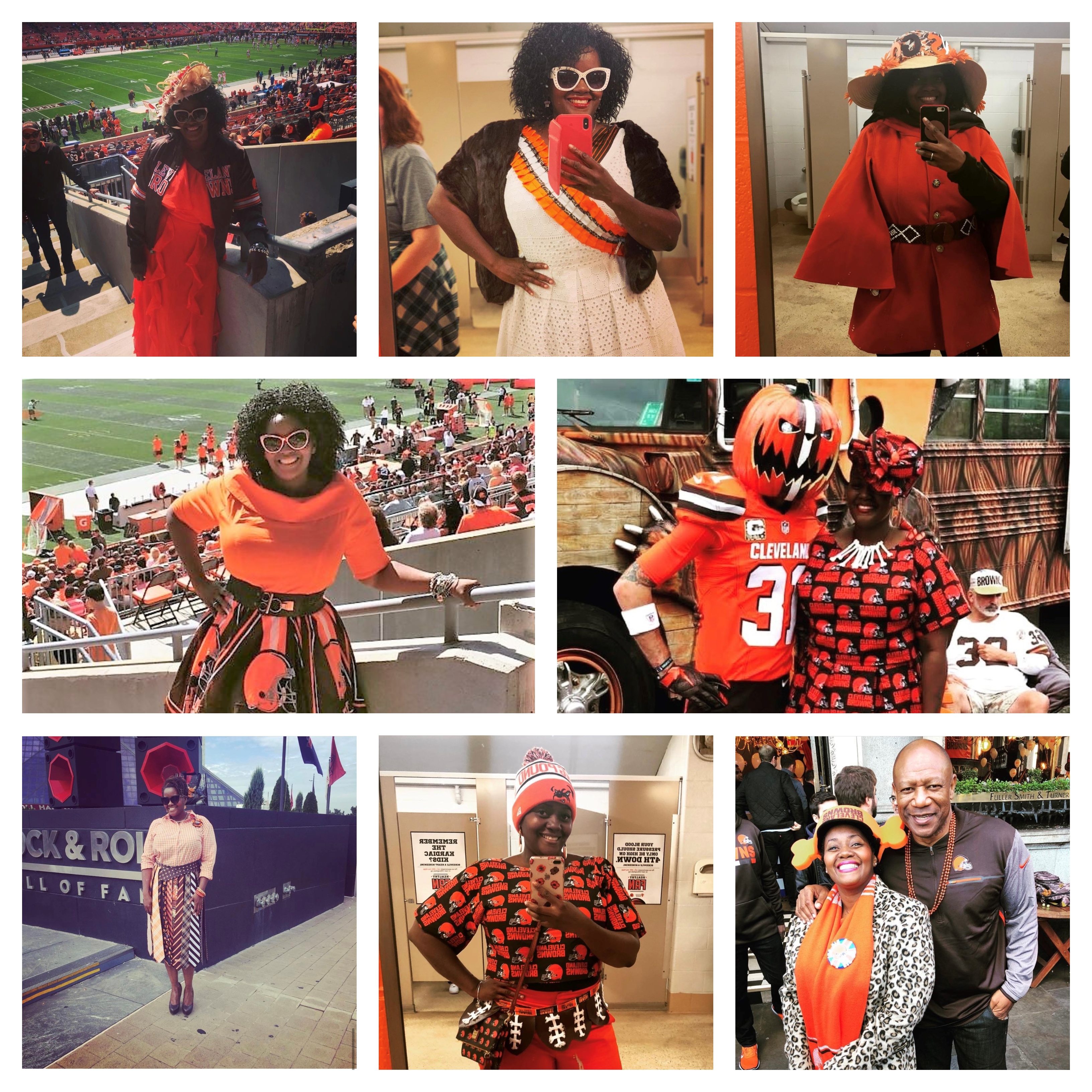 Cleveland Browns, Dresses