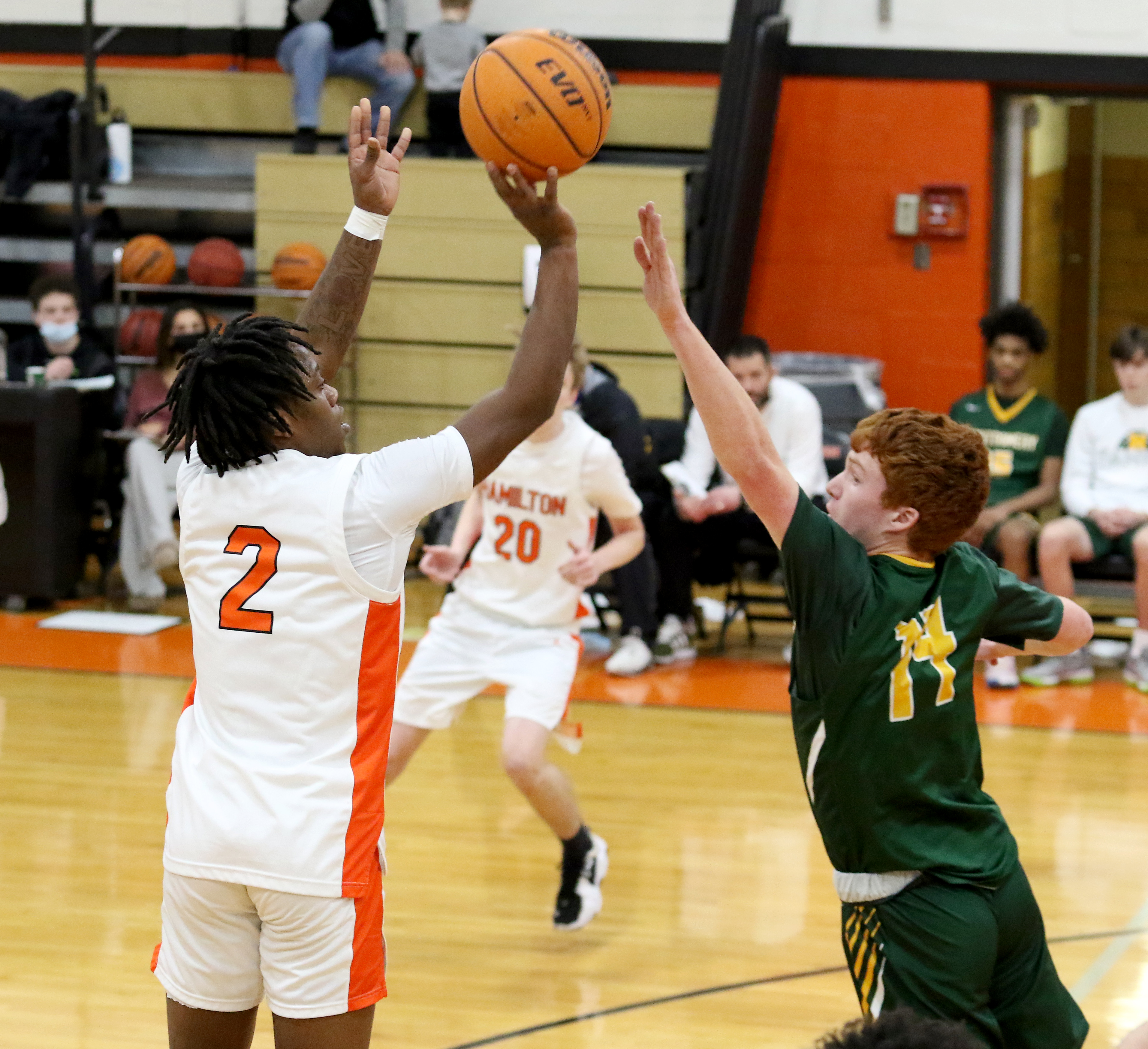 High school boys basketball Hamilton West defeats Montgomery, 62-60 ...