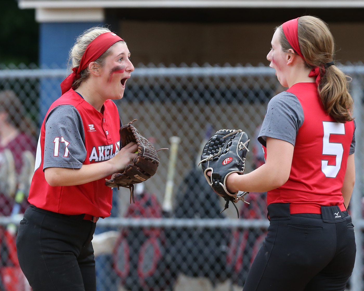 Softball Ramsey vs Lakeland in NJSIAA N1G2 quarterfinals.