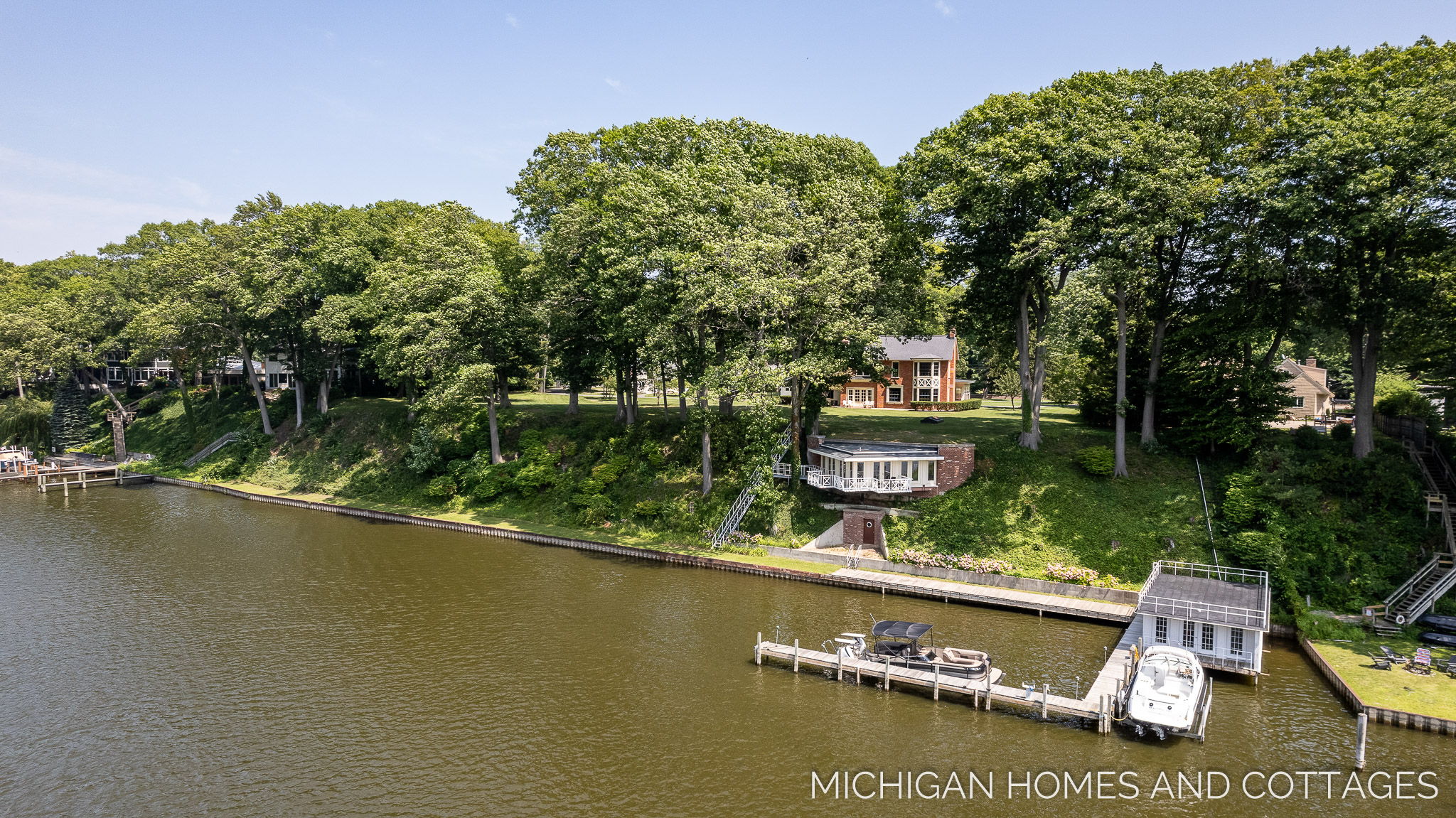 MLive House of the Week "Riverside" in Saugatuck