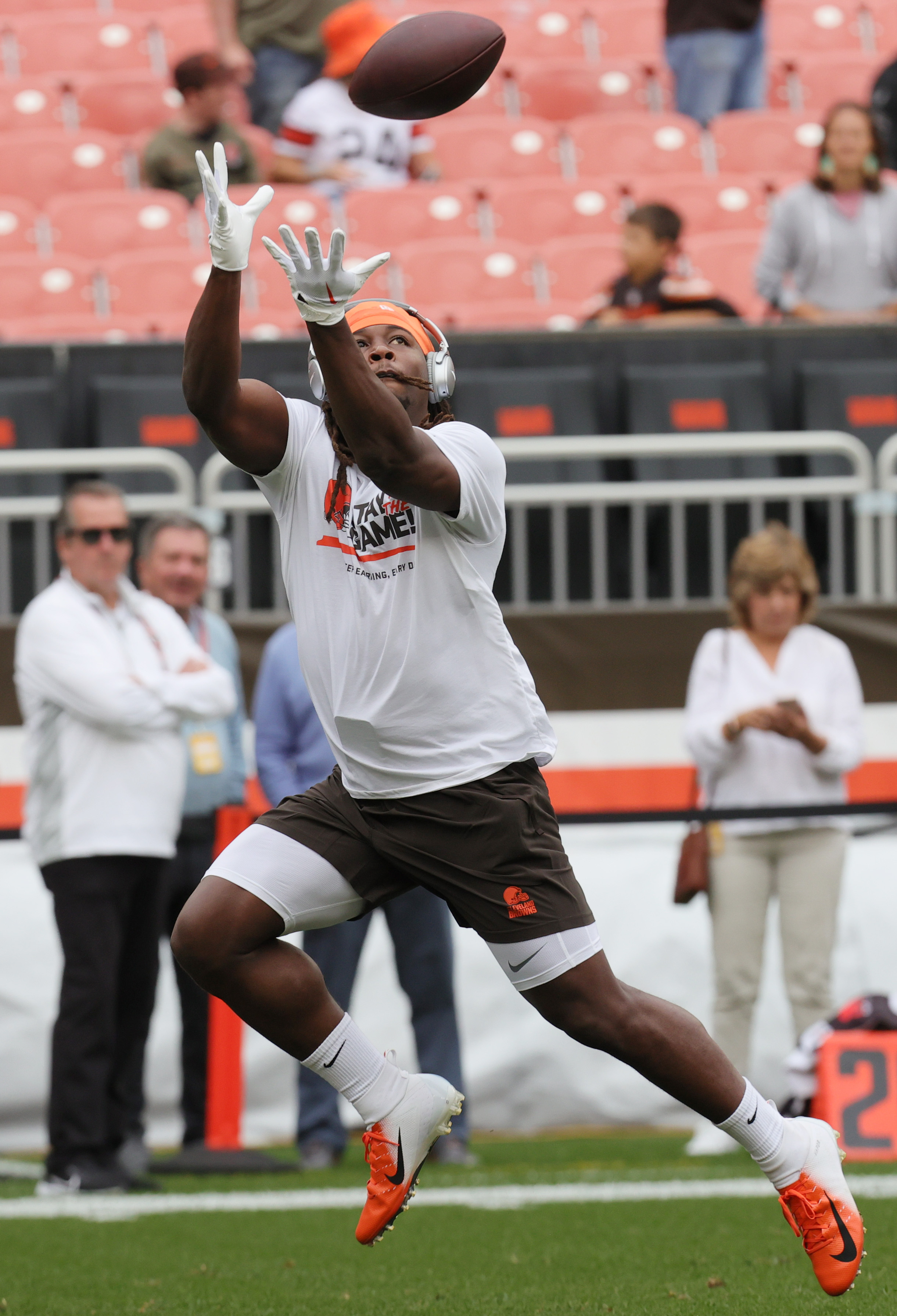 Cleveland Browns Jeromoe Ford and Kareem Hunt vs. Tennessee Titans,  September 24, 2023 