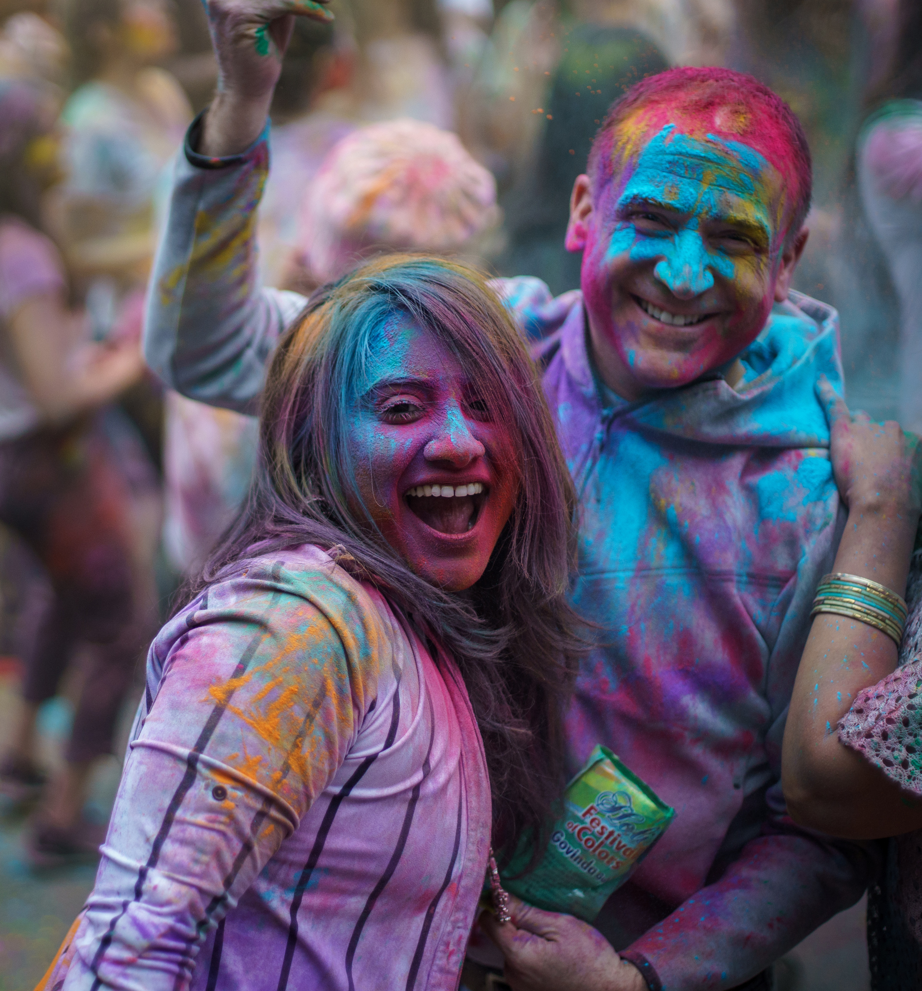 Oklahoman Holi Festival of Colors brought hundreds of people together