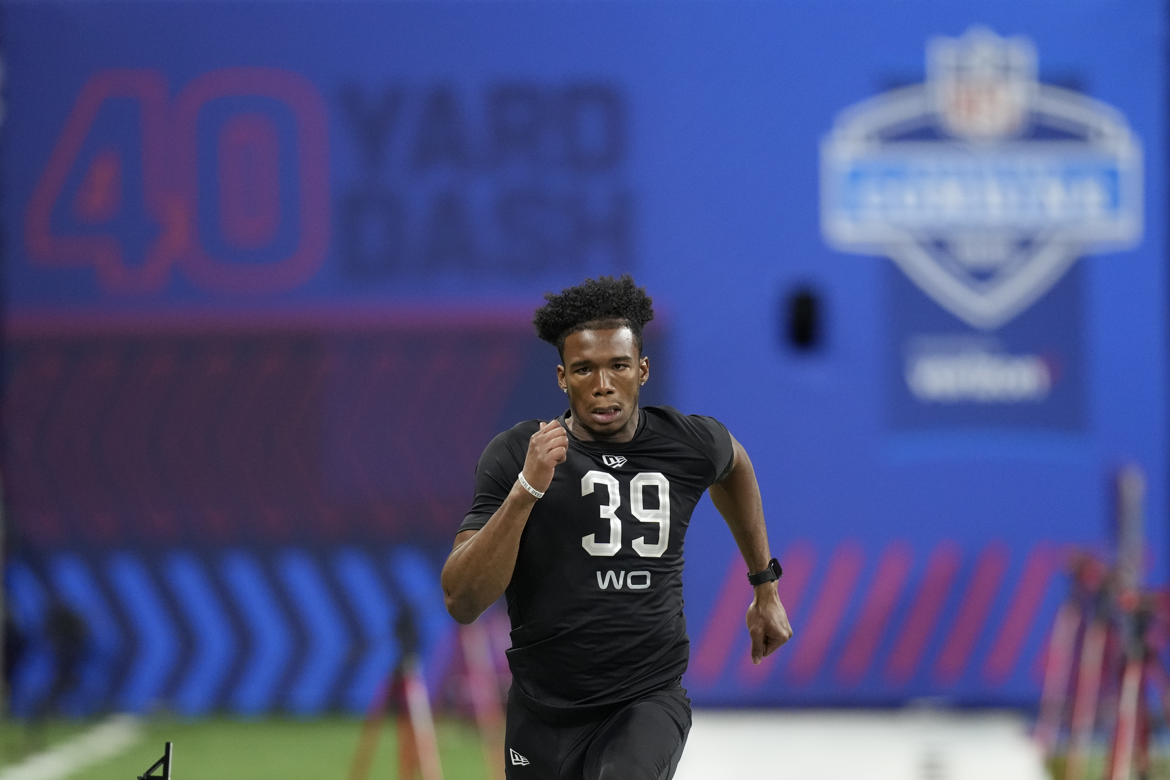 Chris Olave, Garrett Wilson 40-yard dash times from NFL combine