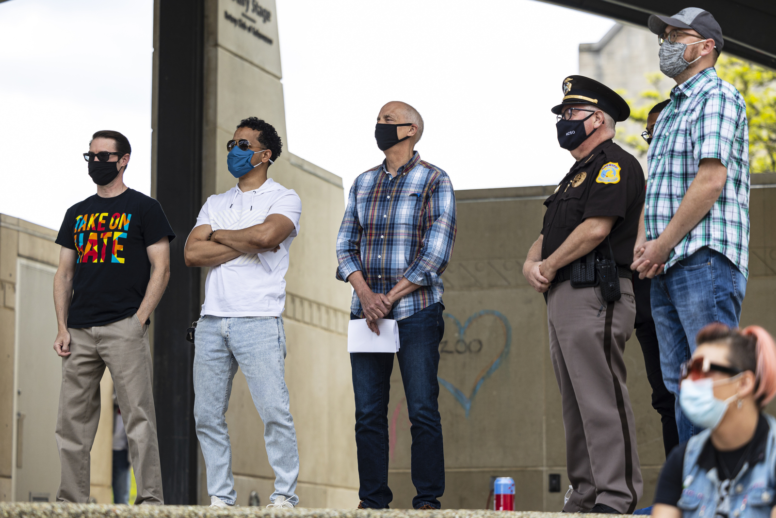 Black Lives Matter stands with Kalamazoo Asian American community at No