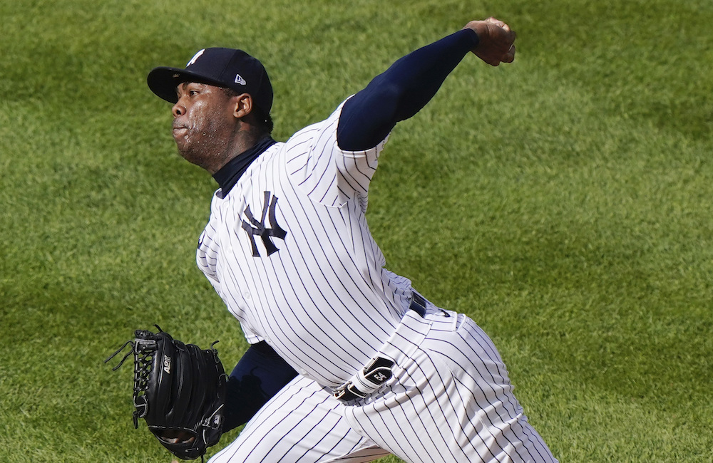 Reign of fire: Yankees' Aroldis Chapman (and everyone else) is