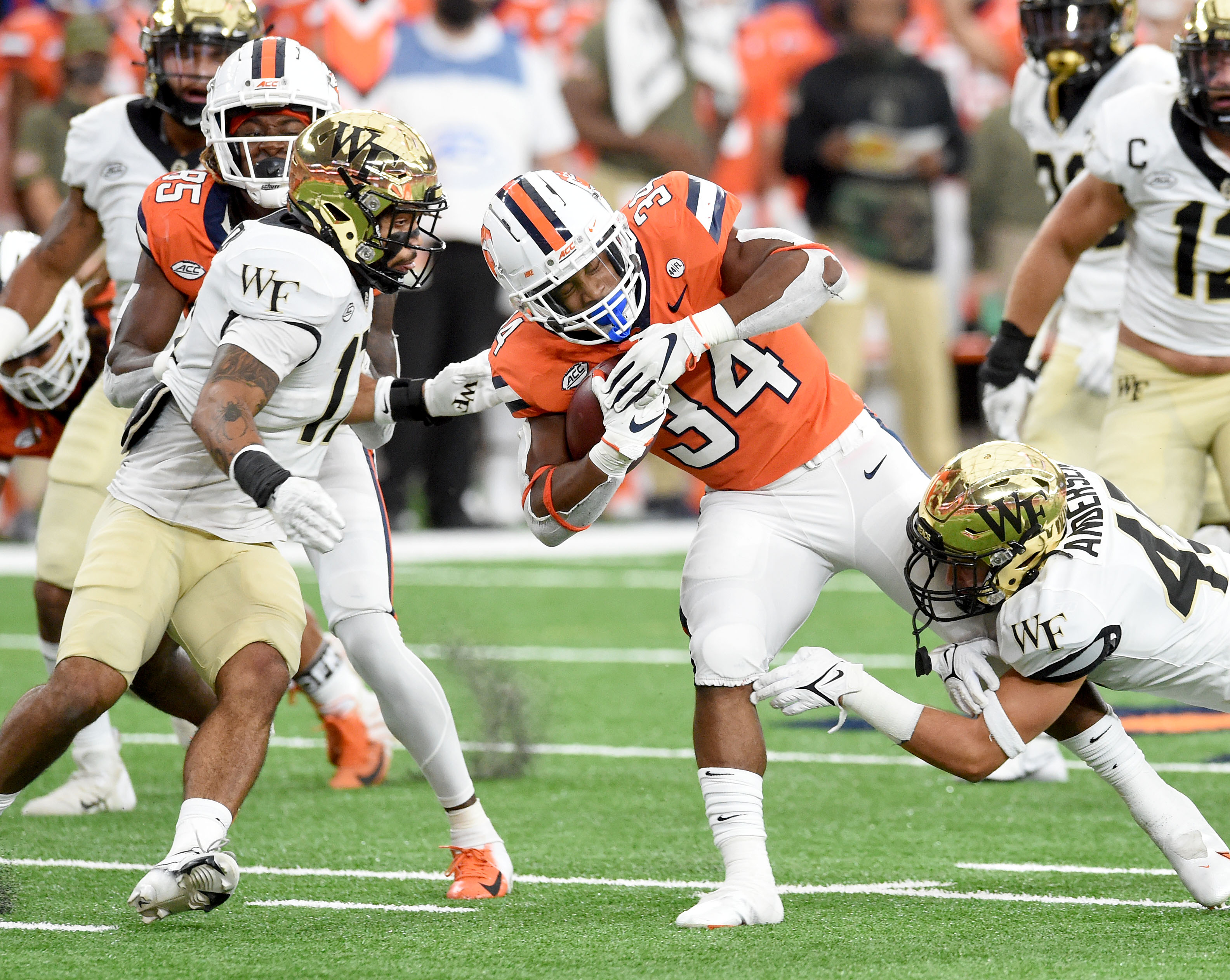 Syracuse football box score vs. Wake Forest 