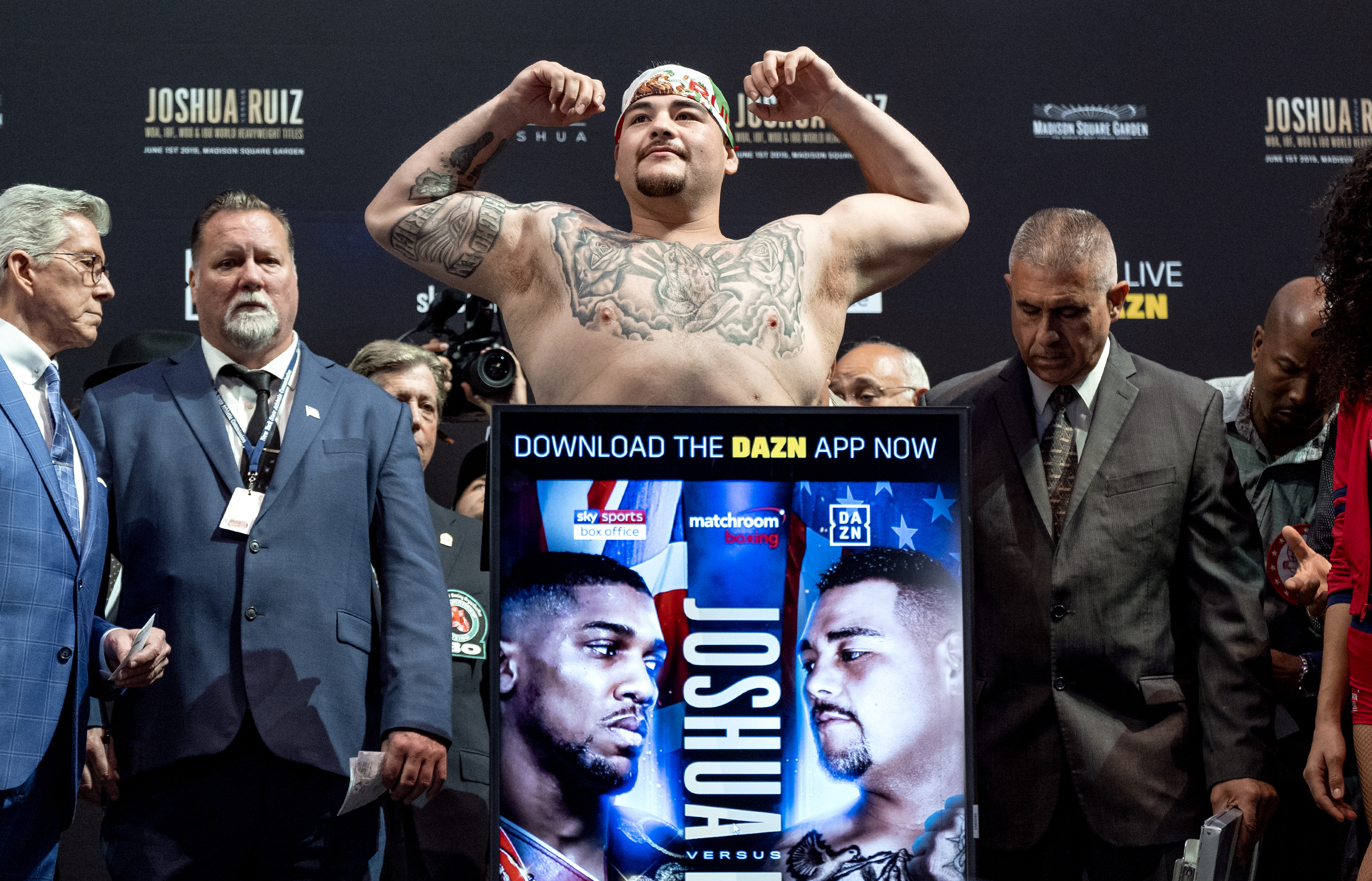 What time does Andy Ruiz Jr