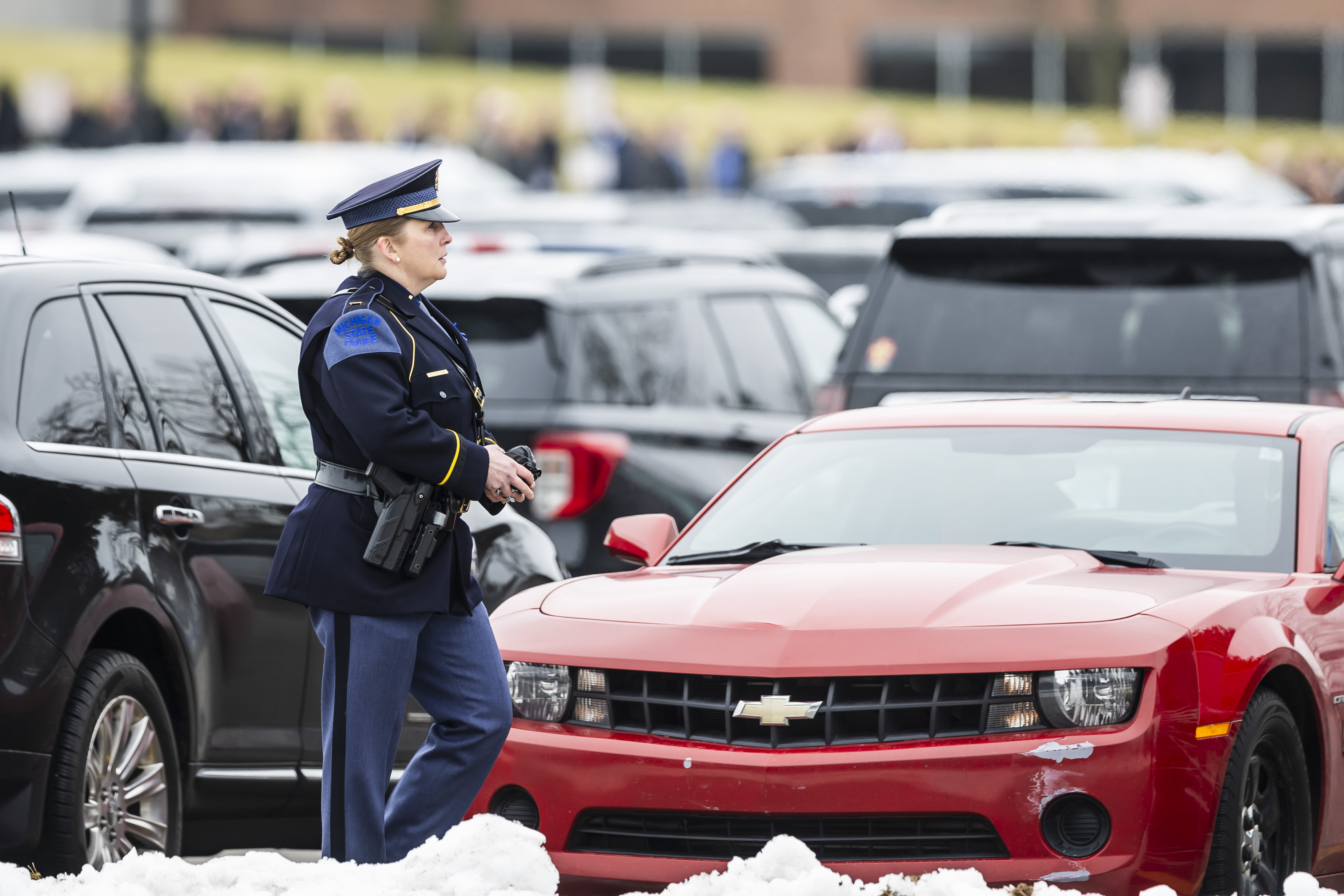 Thousands Gather For Fallen MSP Tri-City Trooper Joel Popp’s Funeral ...