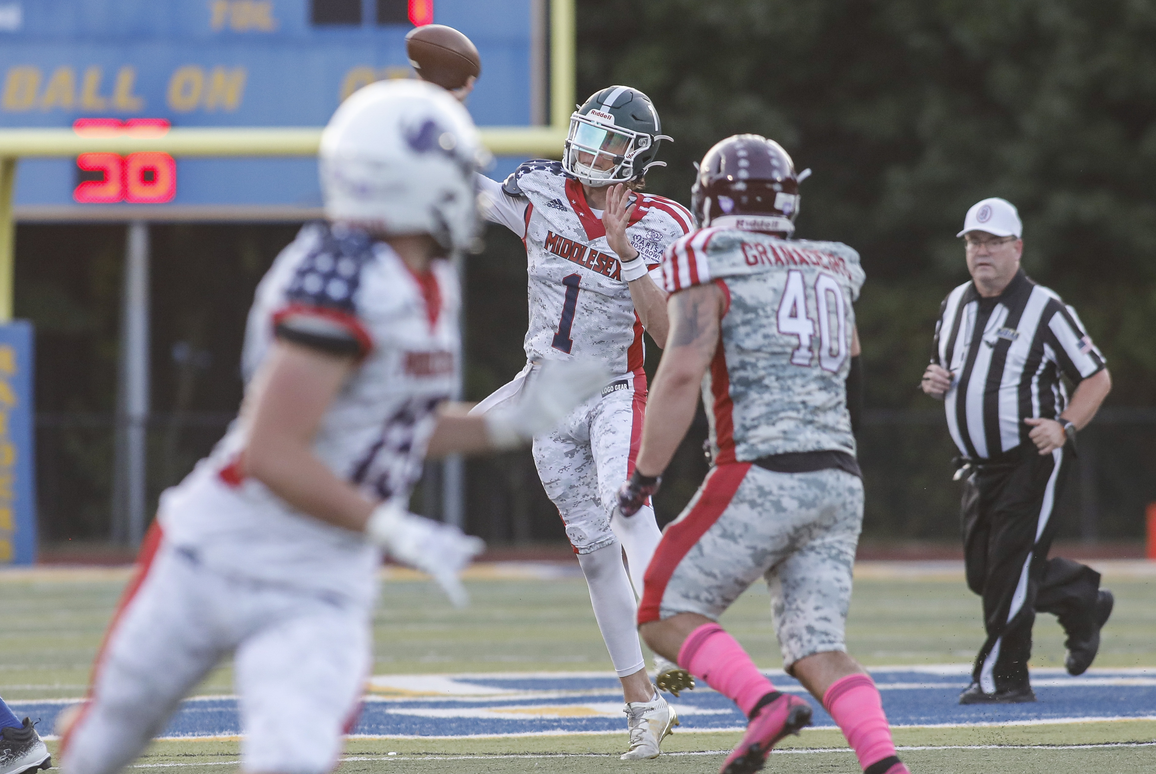 All-Star NJ players practice before Marisa Rose Bowl Charity Game