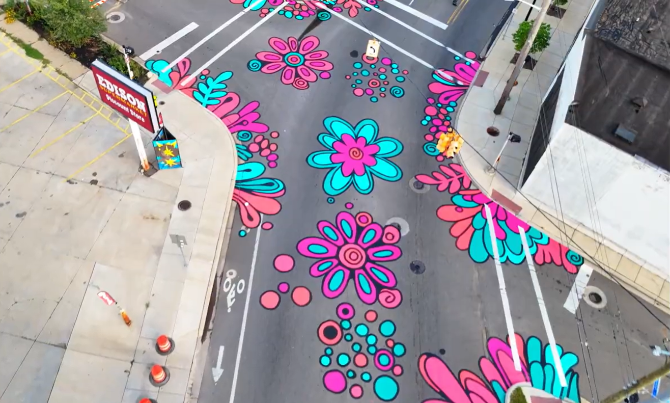 Vibrant street mural completed in Kalamazoo neighborhood - mlive.com