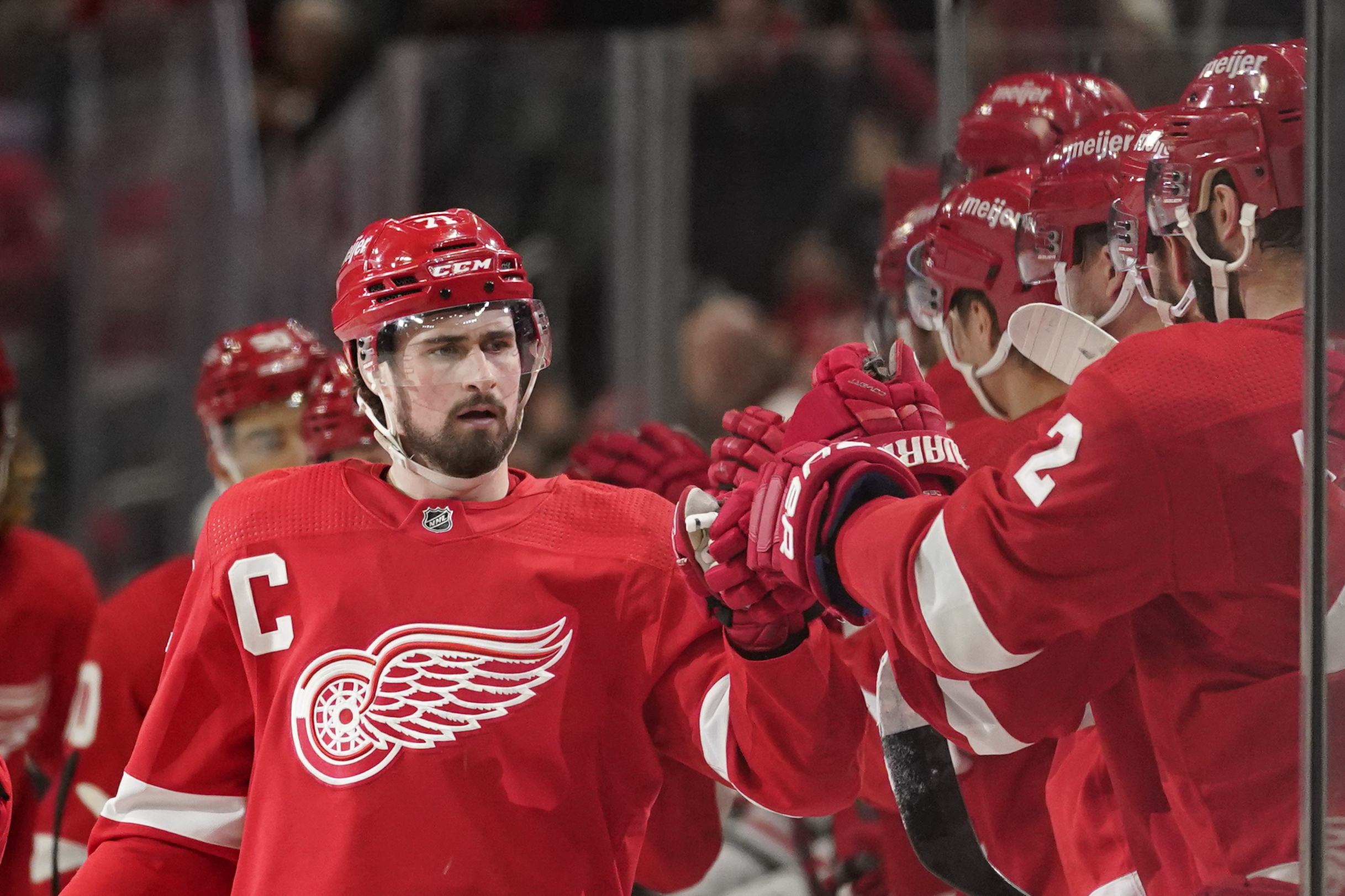 Red Wings coveted local product Dylan Larkin because of his skating, size,  compete level 