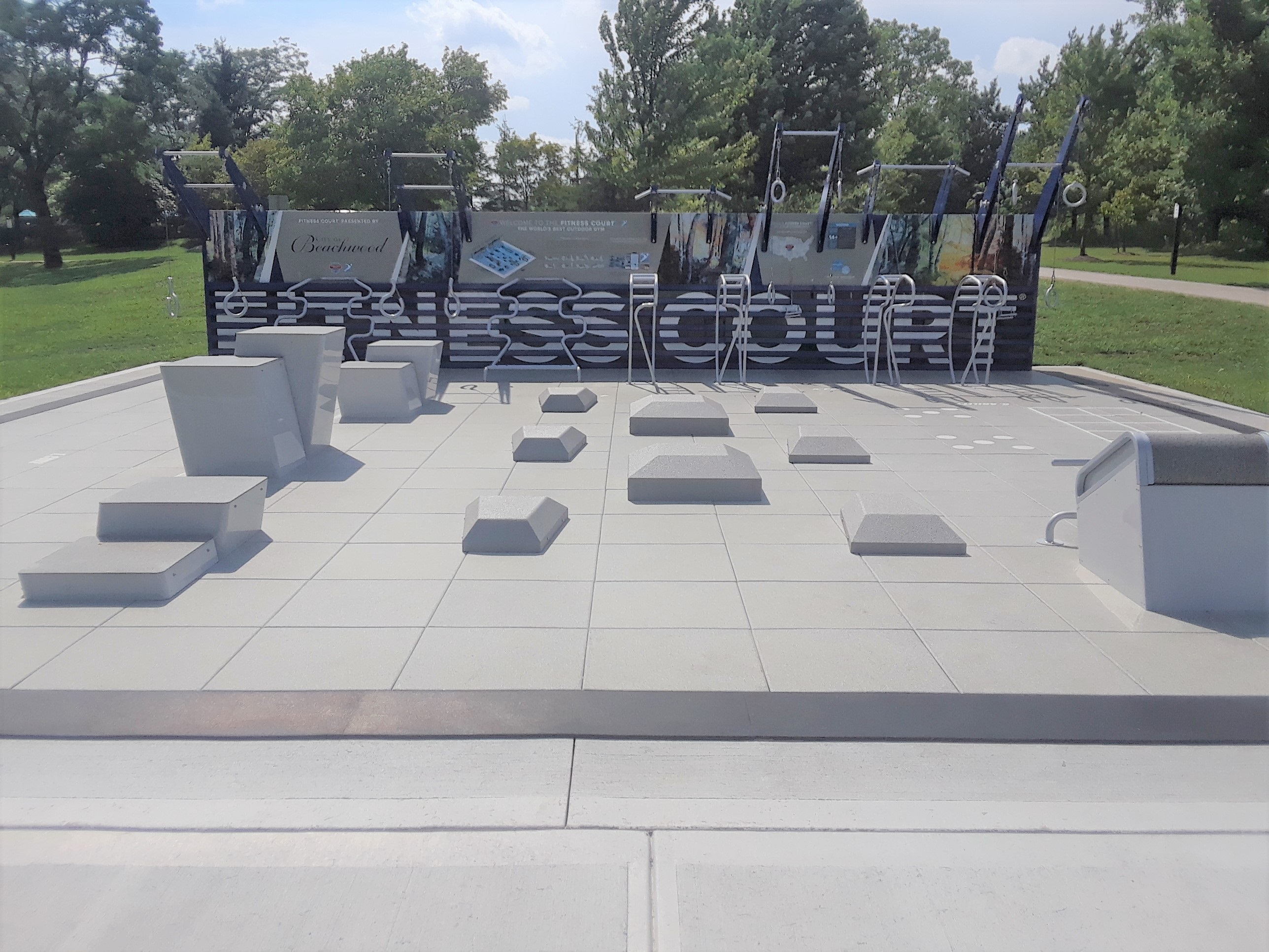 Beachwood's new Fitness Court offers opportunity to get a free