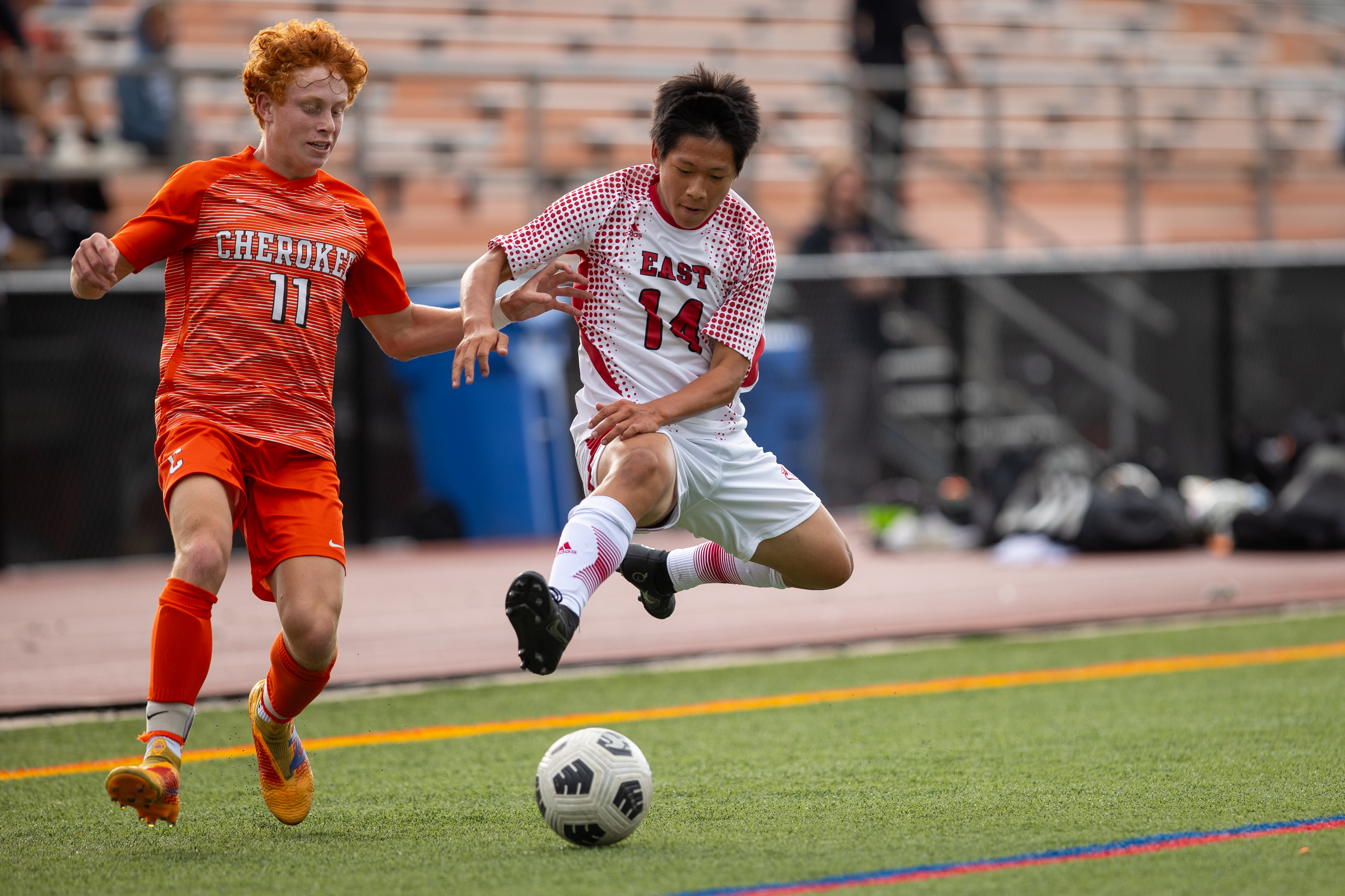 Boys Soccer: Cherokee defeats Cherry Hill East, 1-0, on Monday
