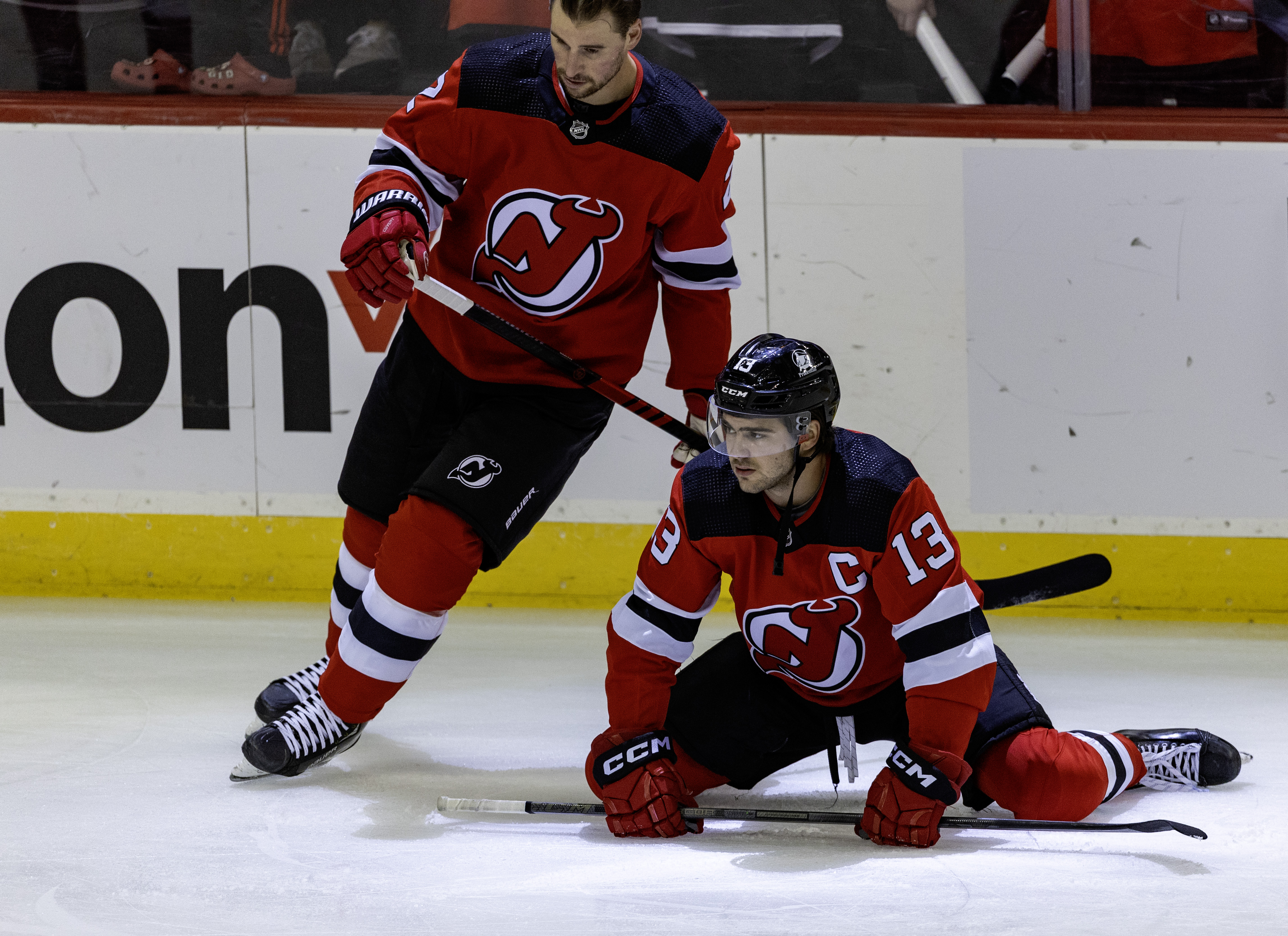 Devils' Timo Meier on brutal start to 2023-24: '[Bleep] happens