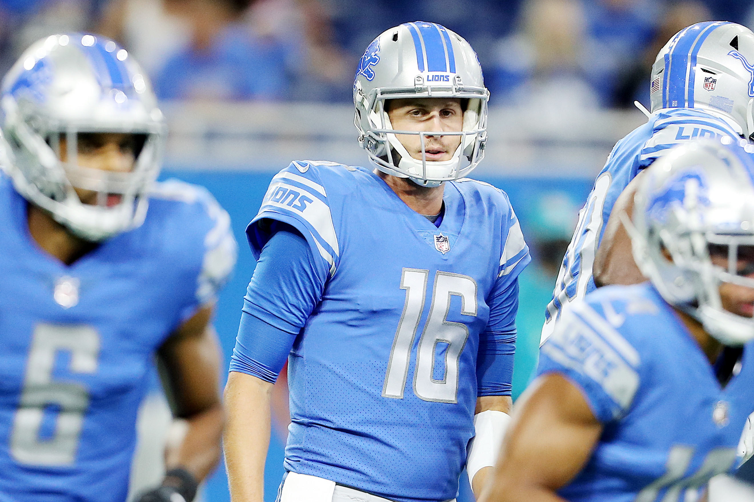 Detroit Lions camp observations: Jared Goff throws three TDs