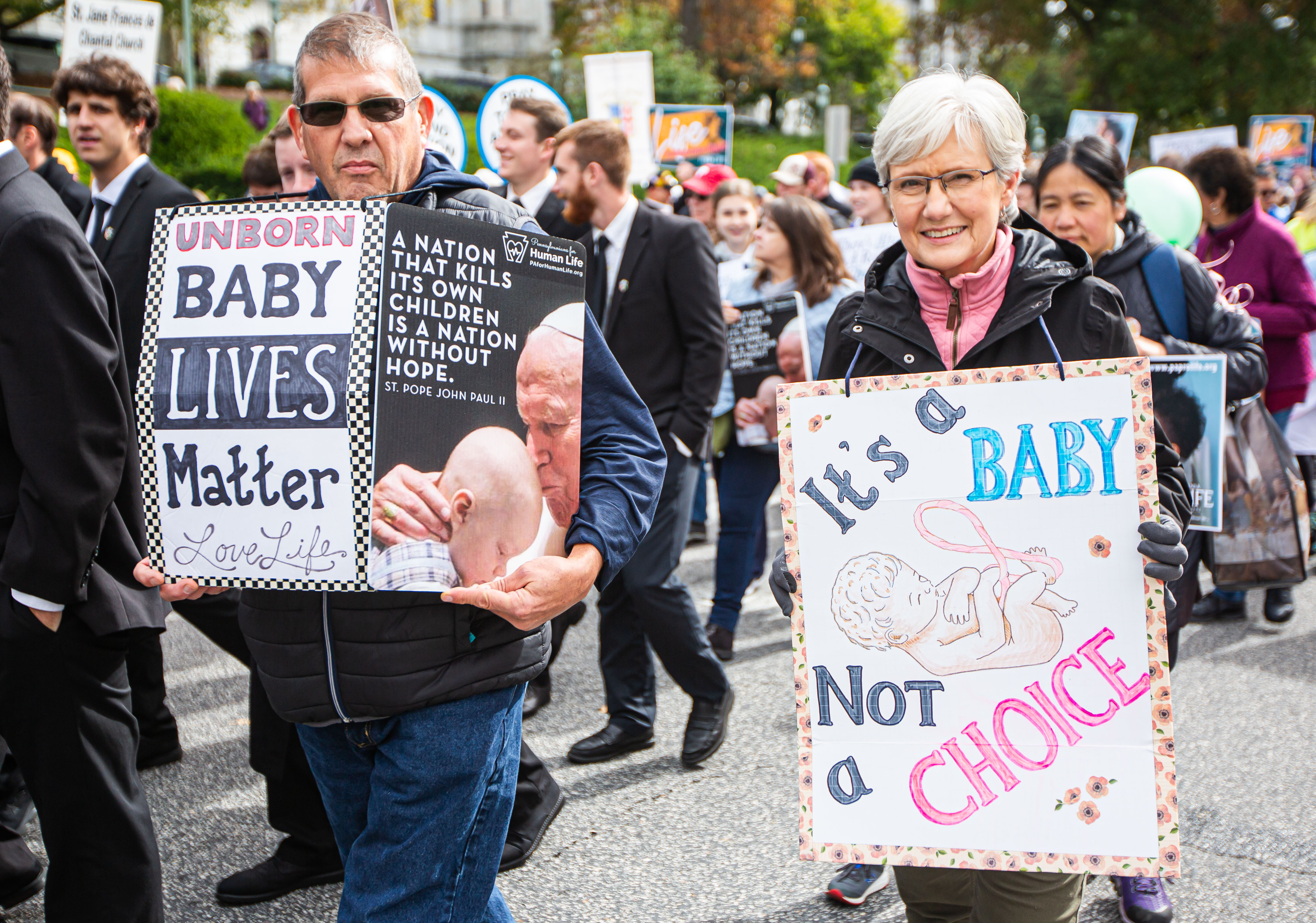 March for Life at Capitol, Oct. 16, 2023 - pennlive.com