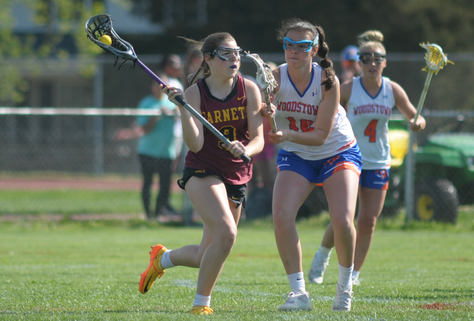 Girls lacrosse Haddon Heights vs Woodstown, April 19, 2023