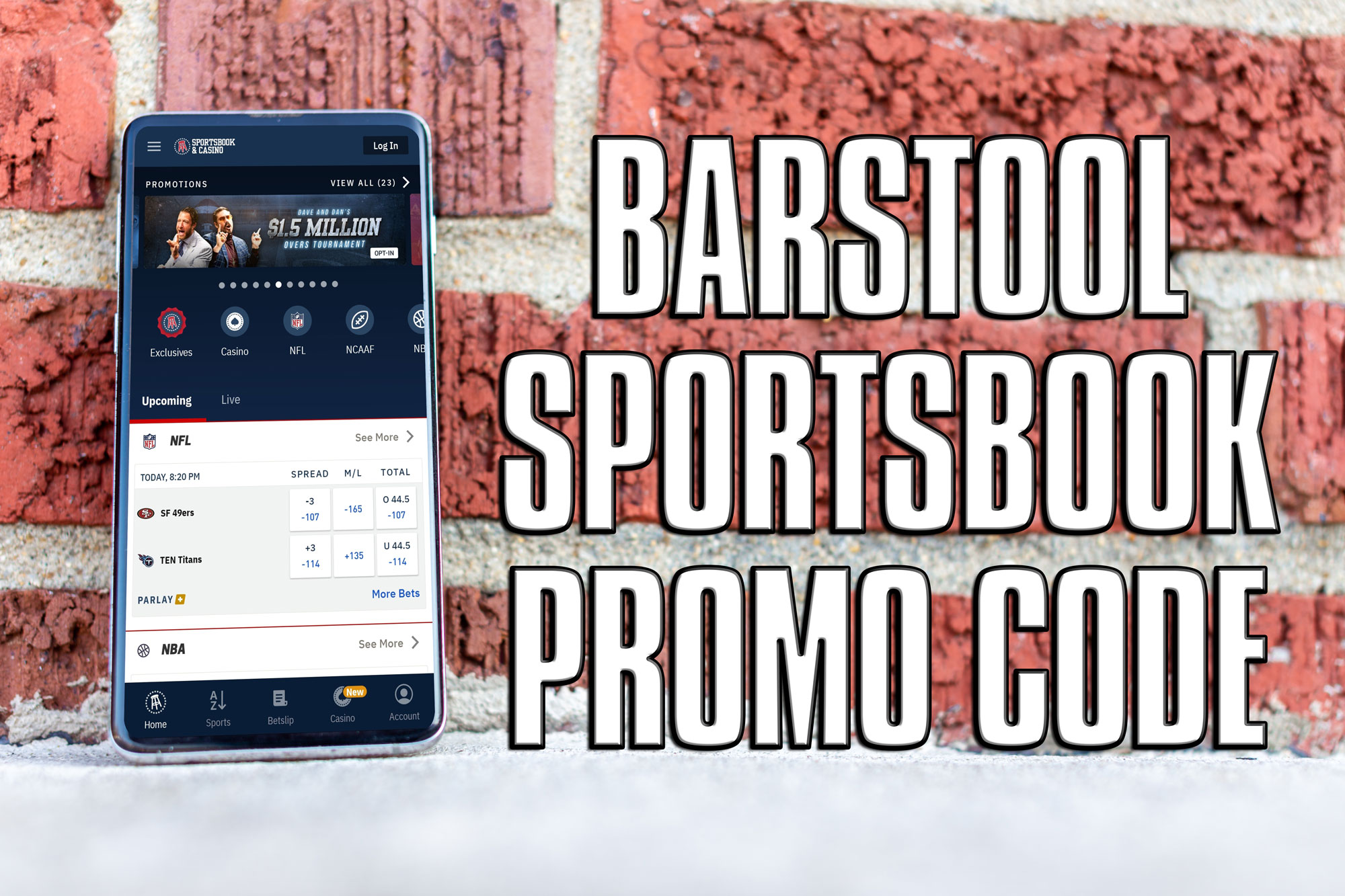 Barstool Sportsbook promo code activates $1k risk-free bet this week 