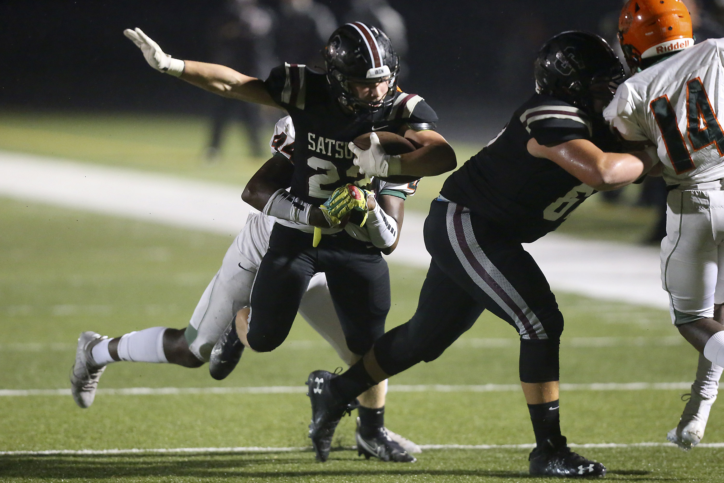 Satsuma vs LeFlore Football