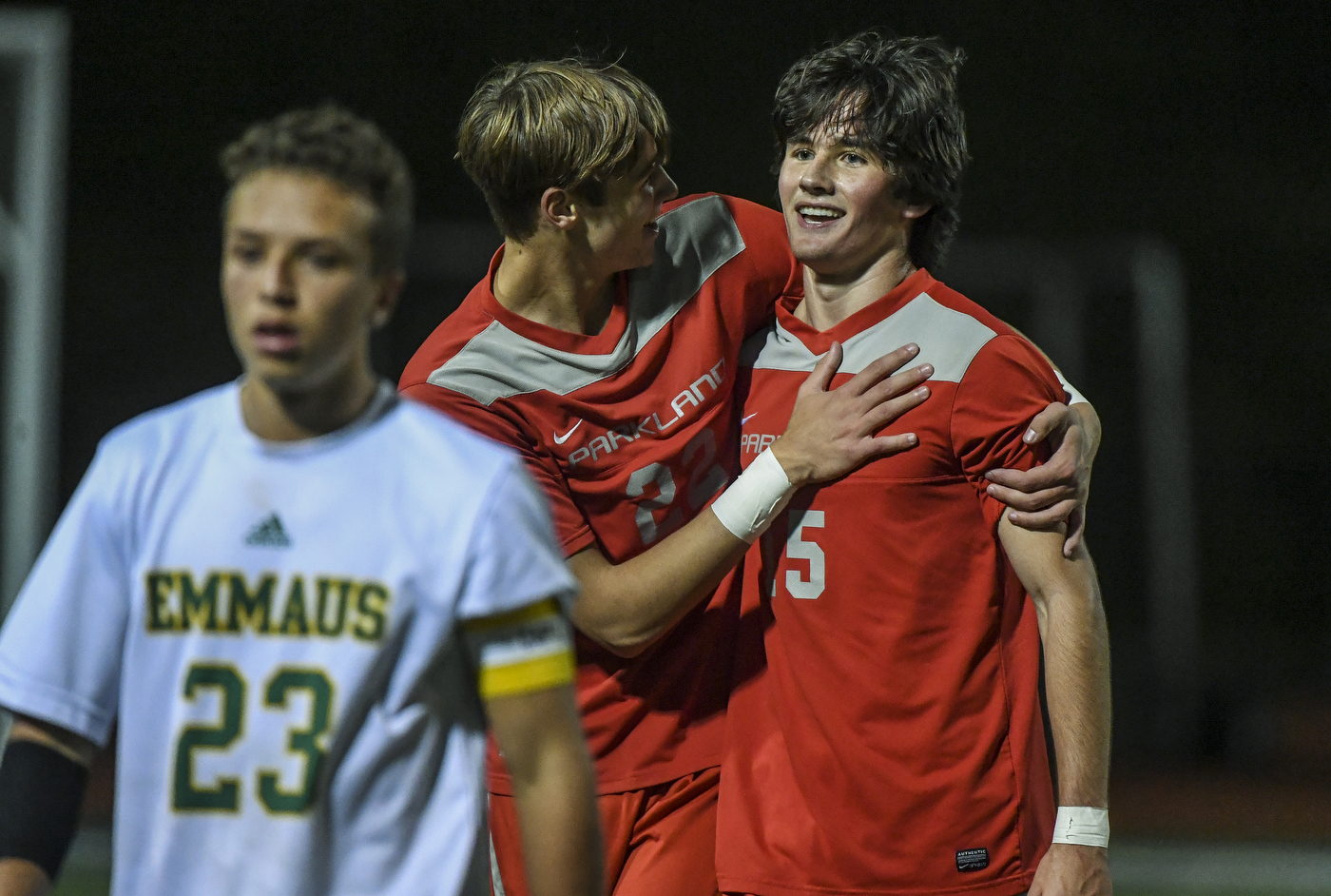District 11 4A boys soccer finals Parkland vs. Emmaus