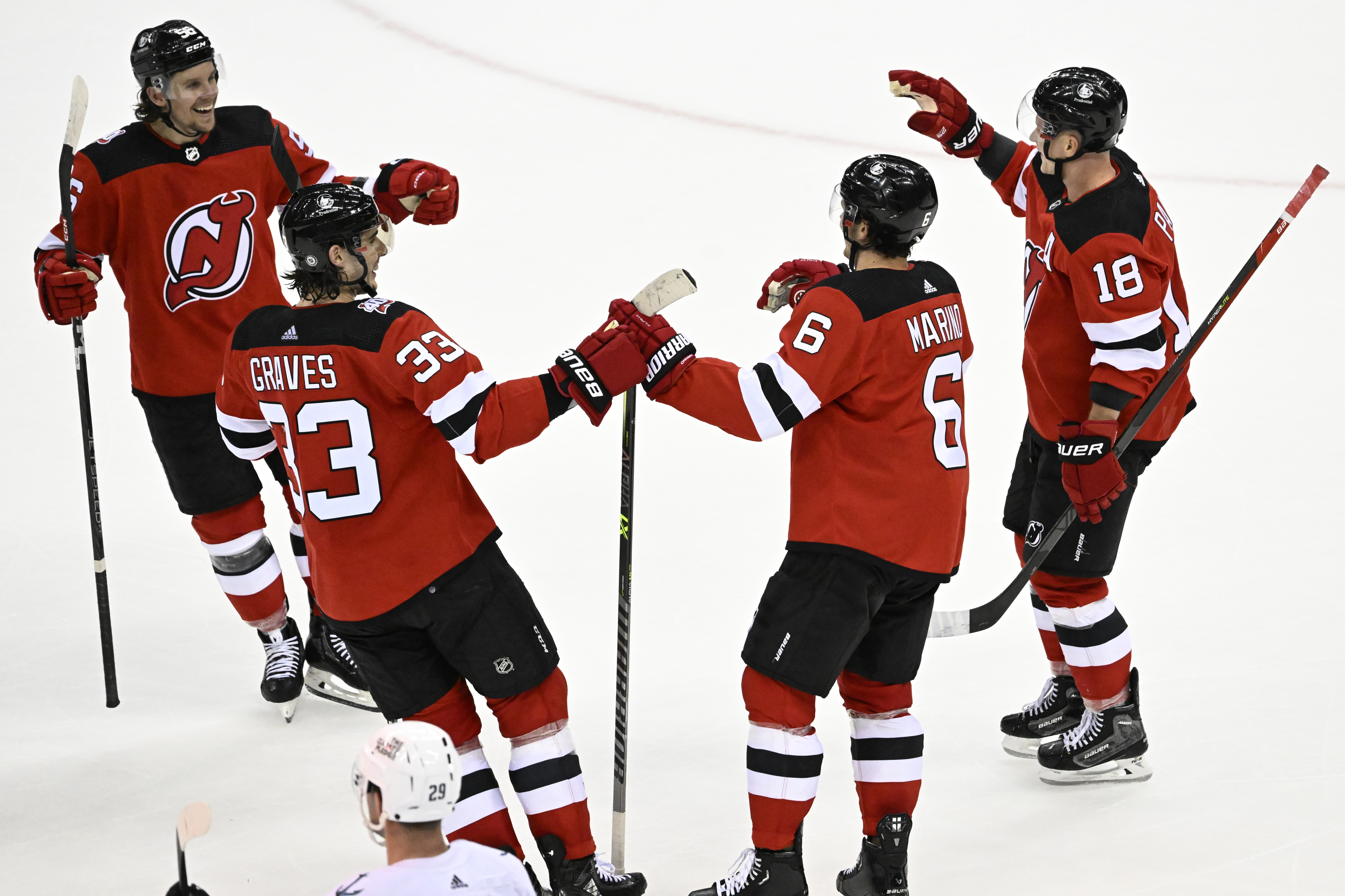 9 random Devils thoughts before road trip  Crazy stat from Thursday,  stepping up in Jack Hughes' absence, David Blitzer's thoughts on Devils'  success, more 