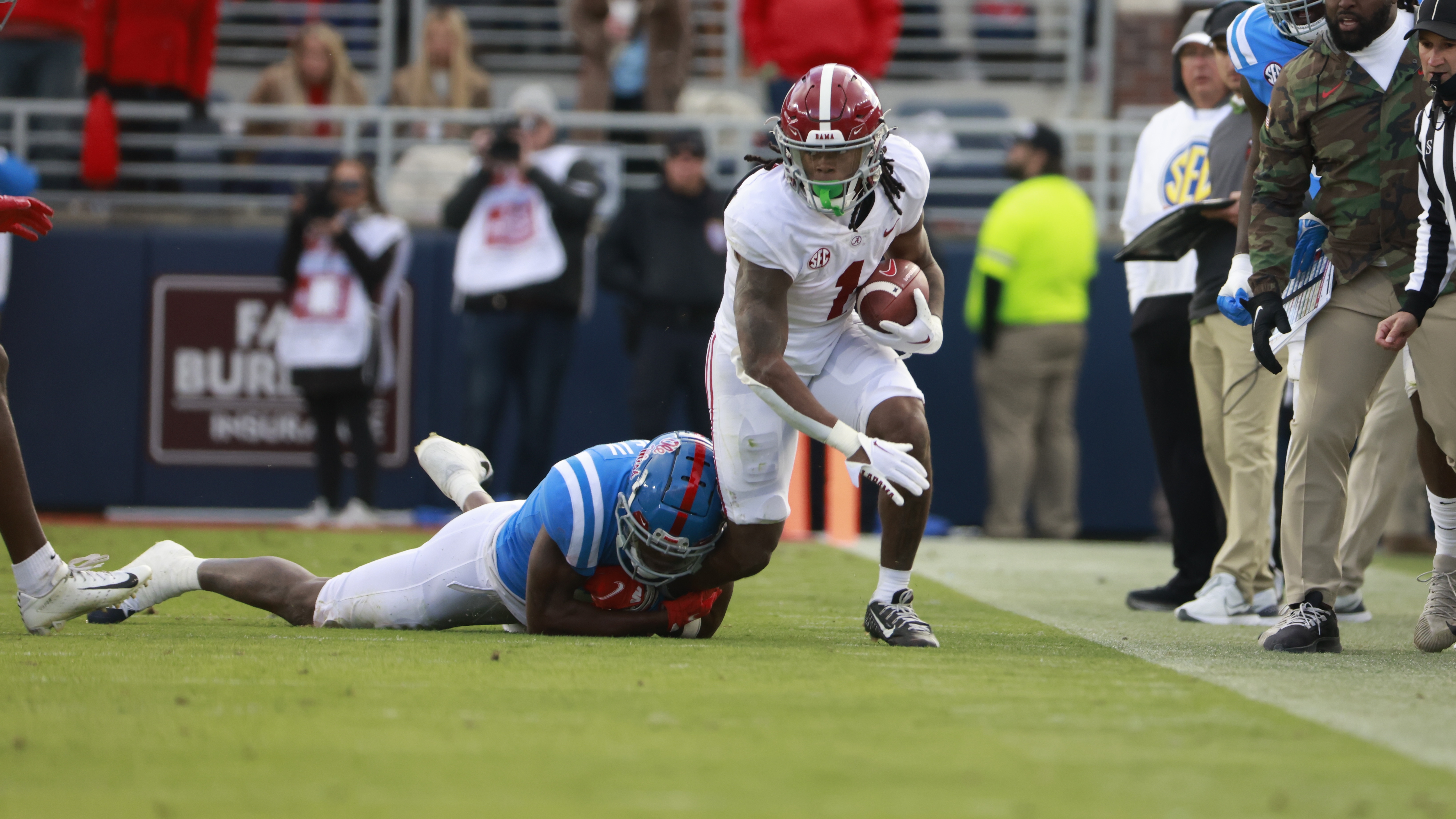 Dolphin Nation on Twitter: Pro Football Focus has the Dolphins picking  Alabama running back Jahmyr Gibbs at No. 51 (h/t Miami Herald)   / Twitter