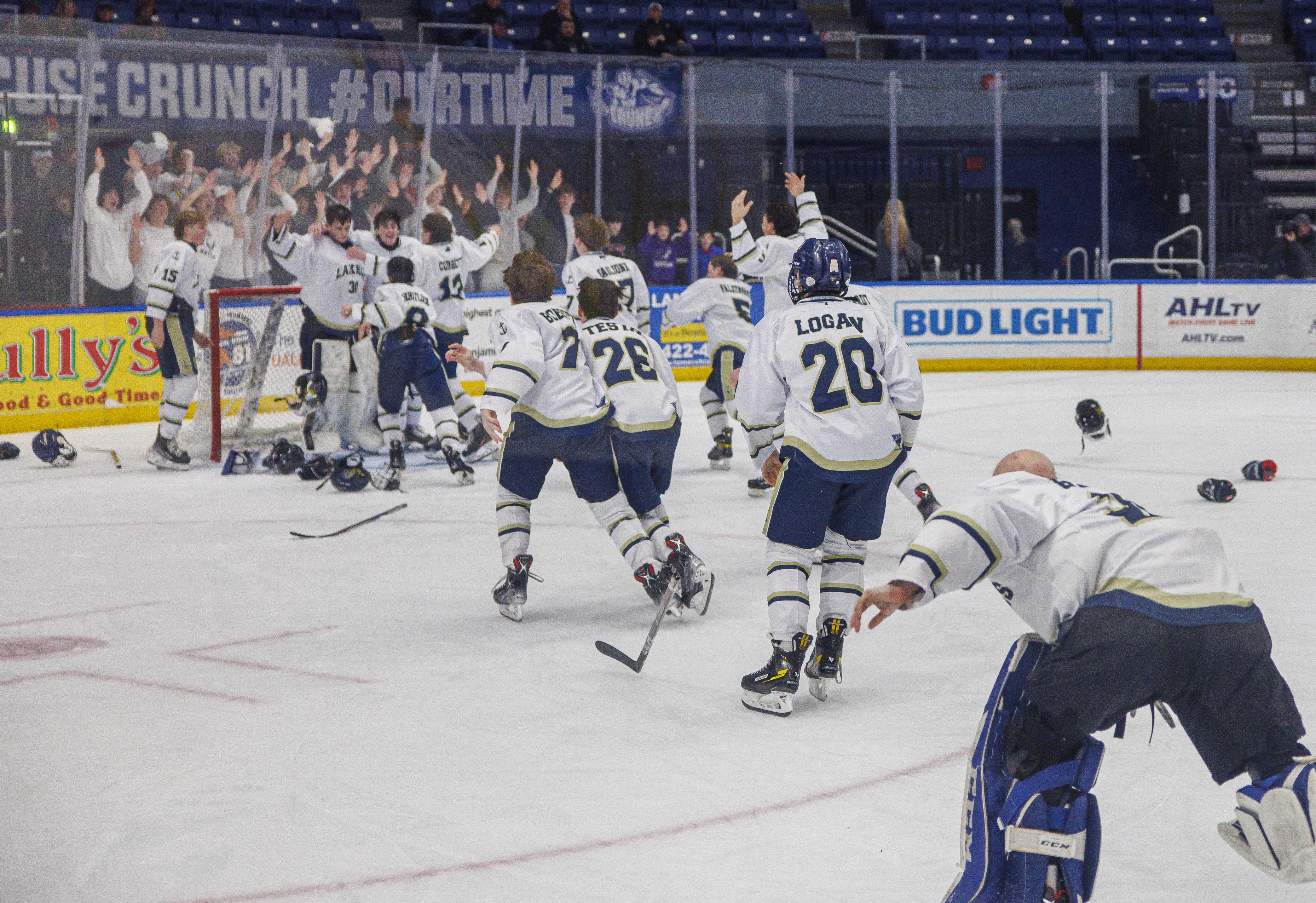 Kadn Rutledge 2023 Division II boys hockey champioinship: Skaneateles vs CBA/J-D ...
