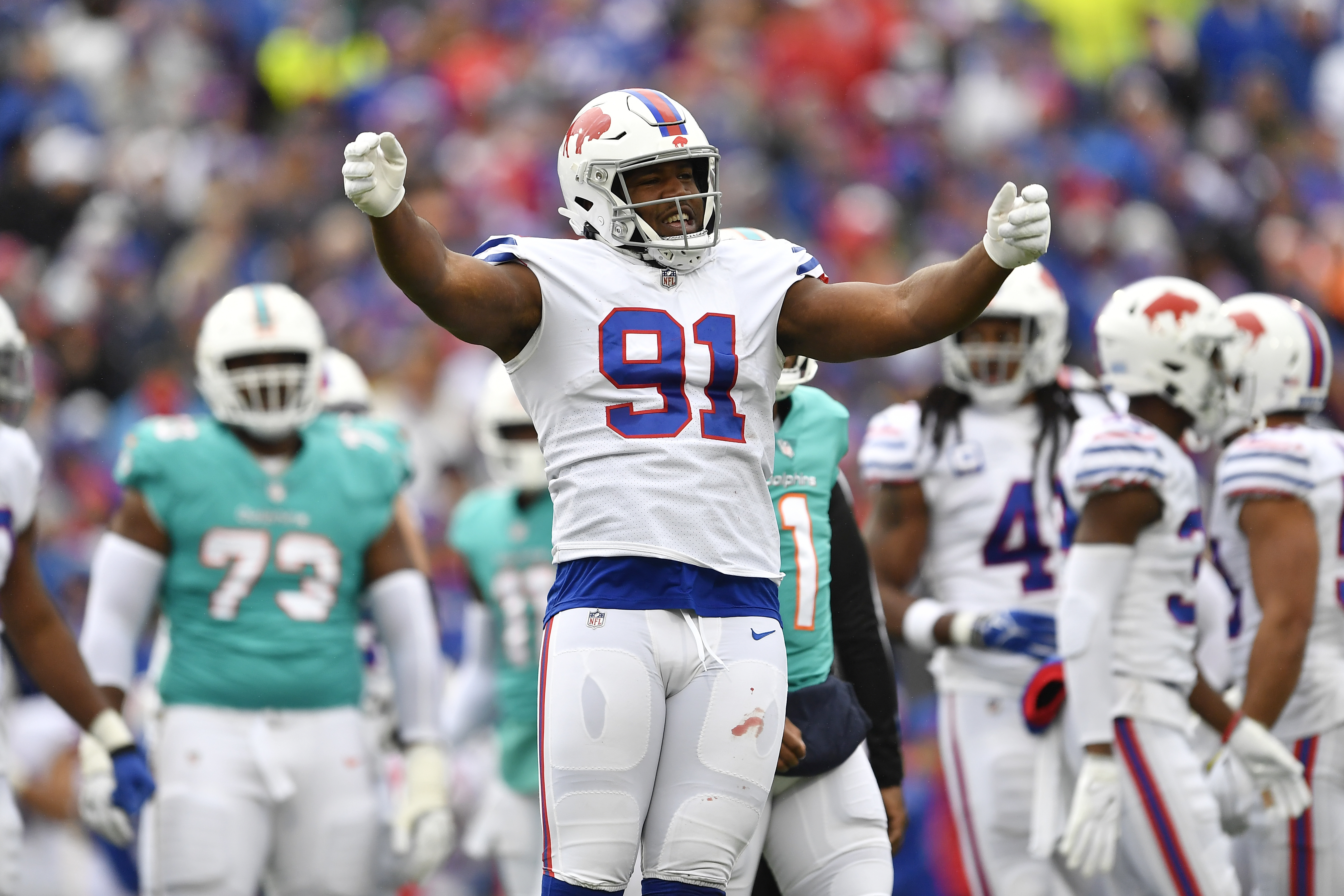 Buffalo Bills activate Jerry Hughes from NFI list