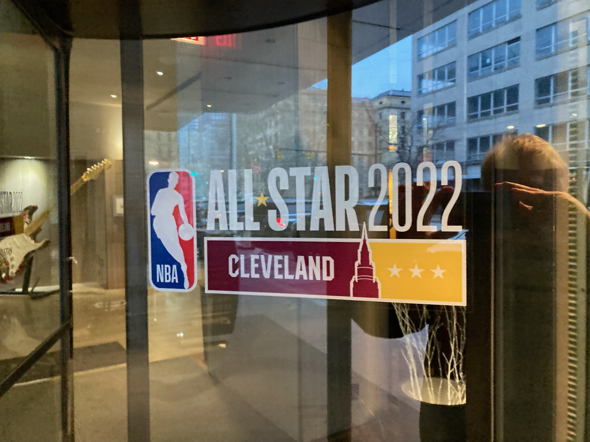 Script Cleveland signs now feature 2022 NBA All-Star Game logo